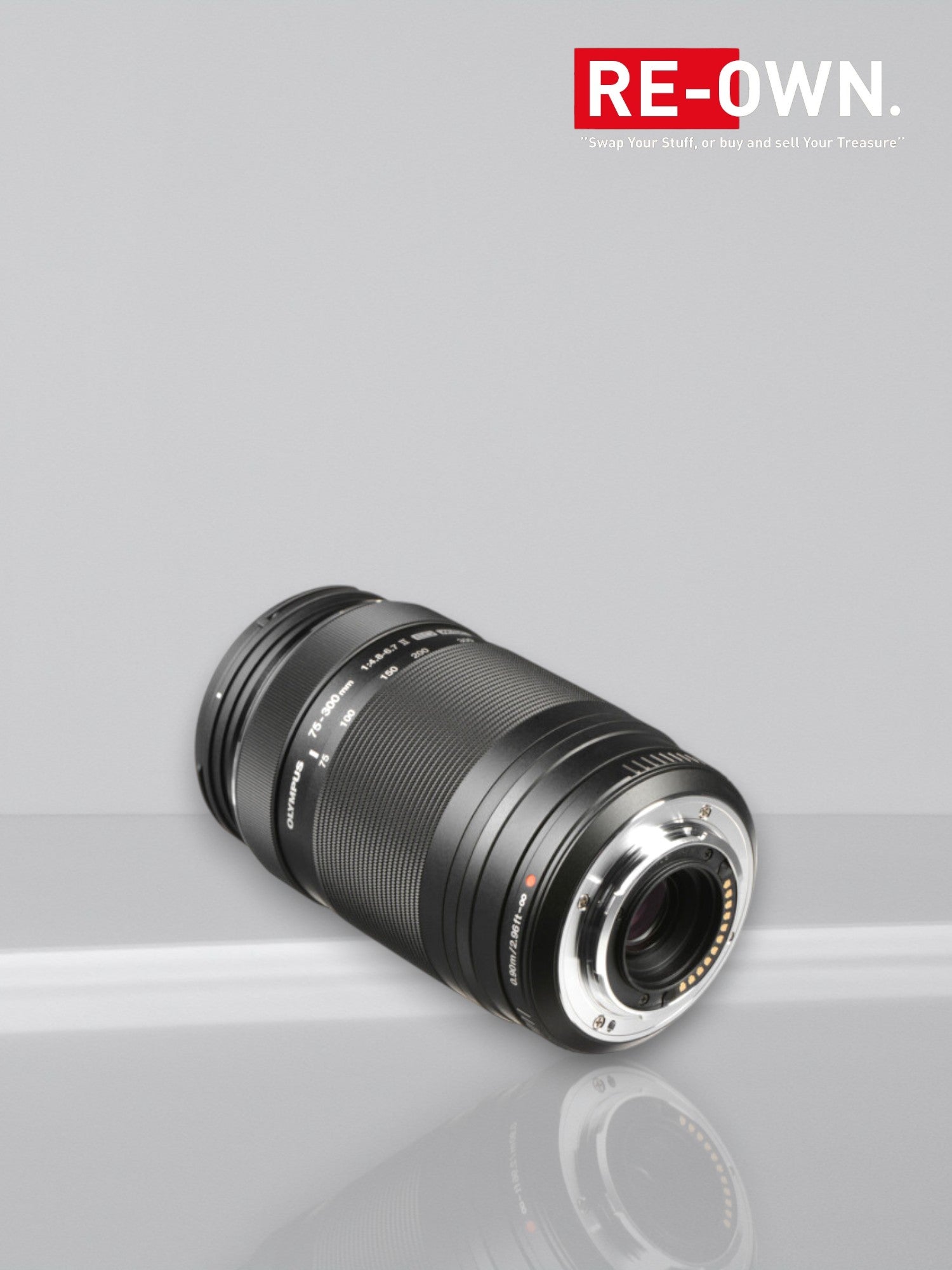 Olympus OM SYSTEM MFT 75-300mm F/4.8-6.7 zwart ED II M.Zuiko Digital