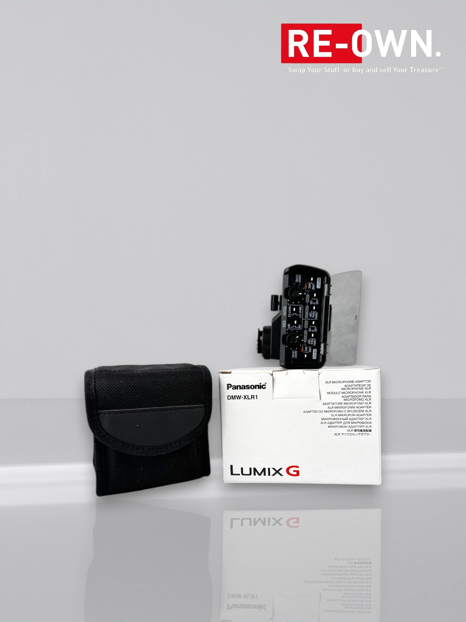 Panasonic Lumix DMW-XLR1E Microfoon adapter