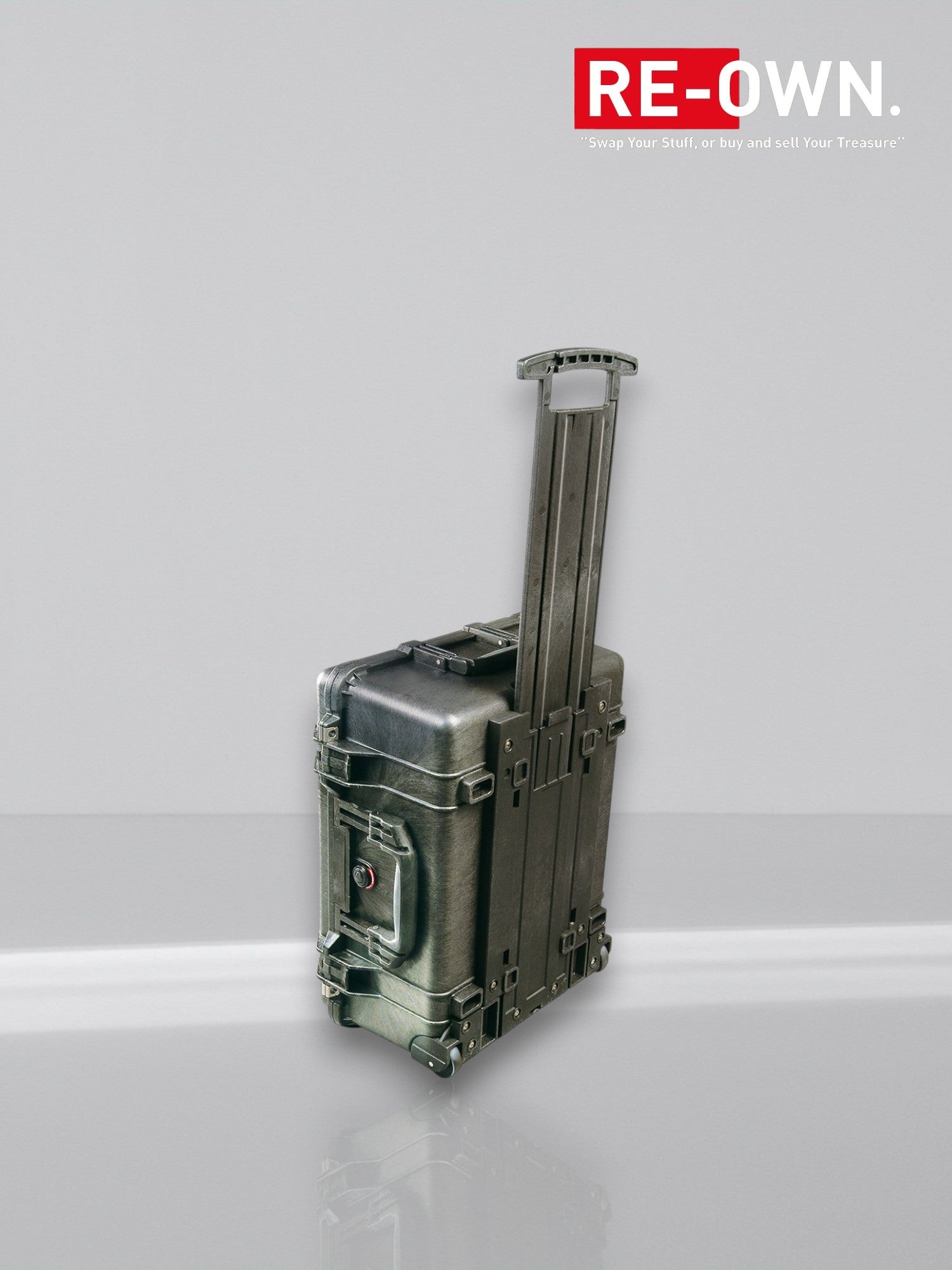 Peli 1560 case Zwart + vlakverdeling