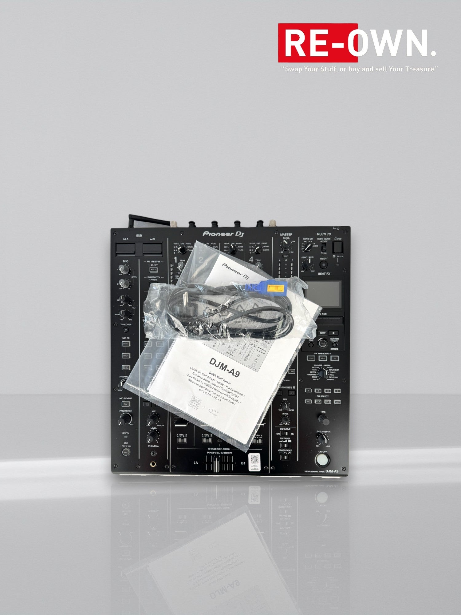 Pioneer DJ DJM-A9 4-kanaals DJ-mixer