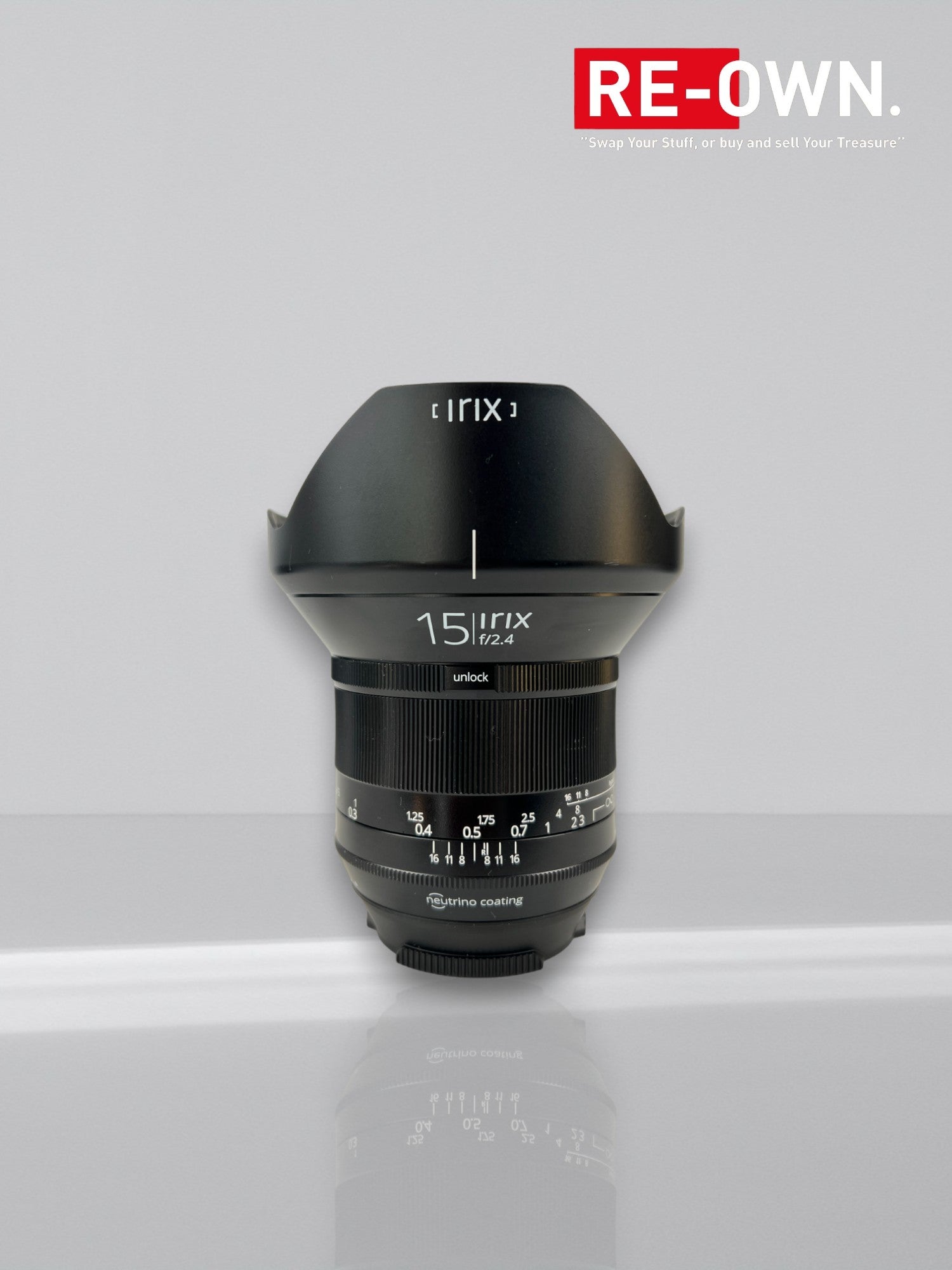 Irix 15mm F/2.4 Blackstone Canon EF vatting