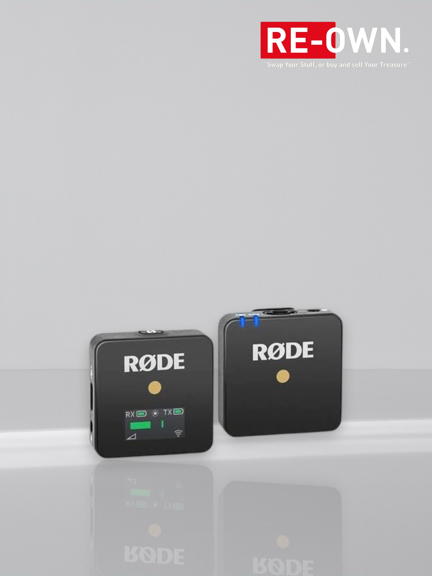 RØDE Wireless GO Ultra-compact Draadloos Microfoonsysteem met Ingebouwde Microfoon