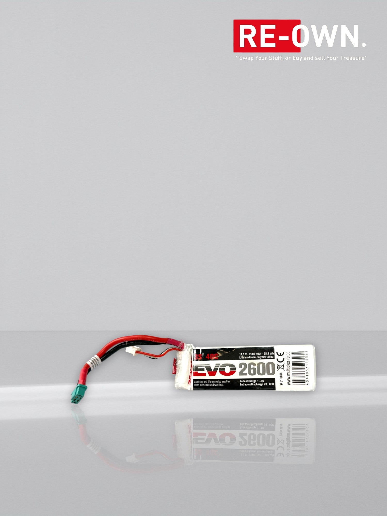 ROXXY EVO LiPo 3S -2600 mAh 40C 28,9 Wh Lipo accu