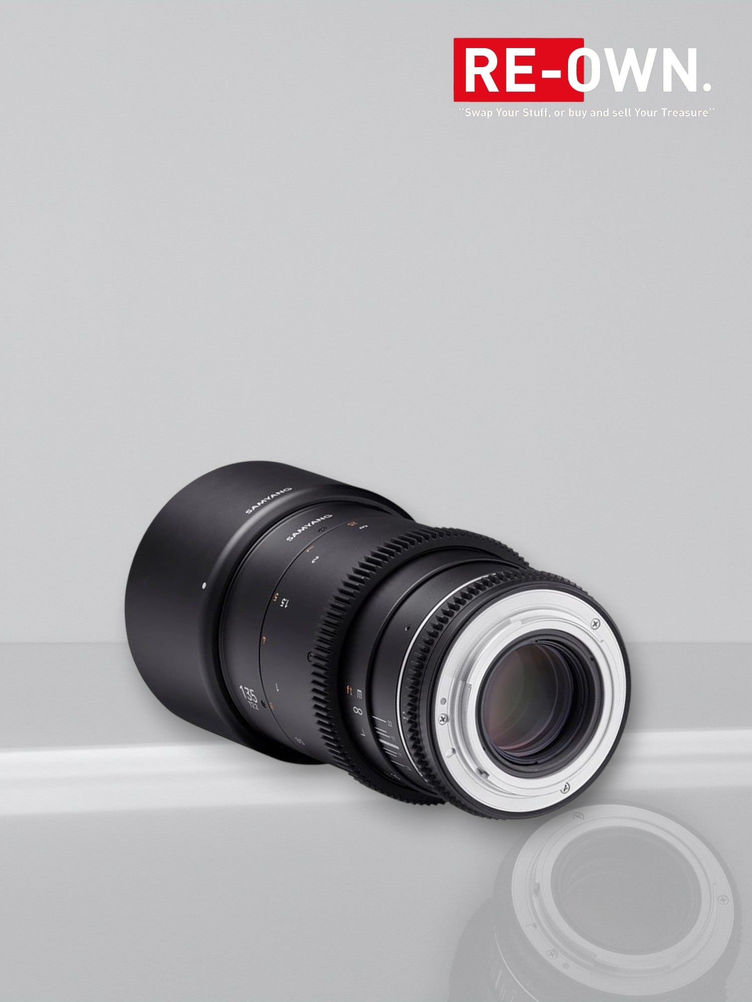 Samyang 135mm T2.2 Mark II VDSLR Canon- EF-mount