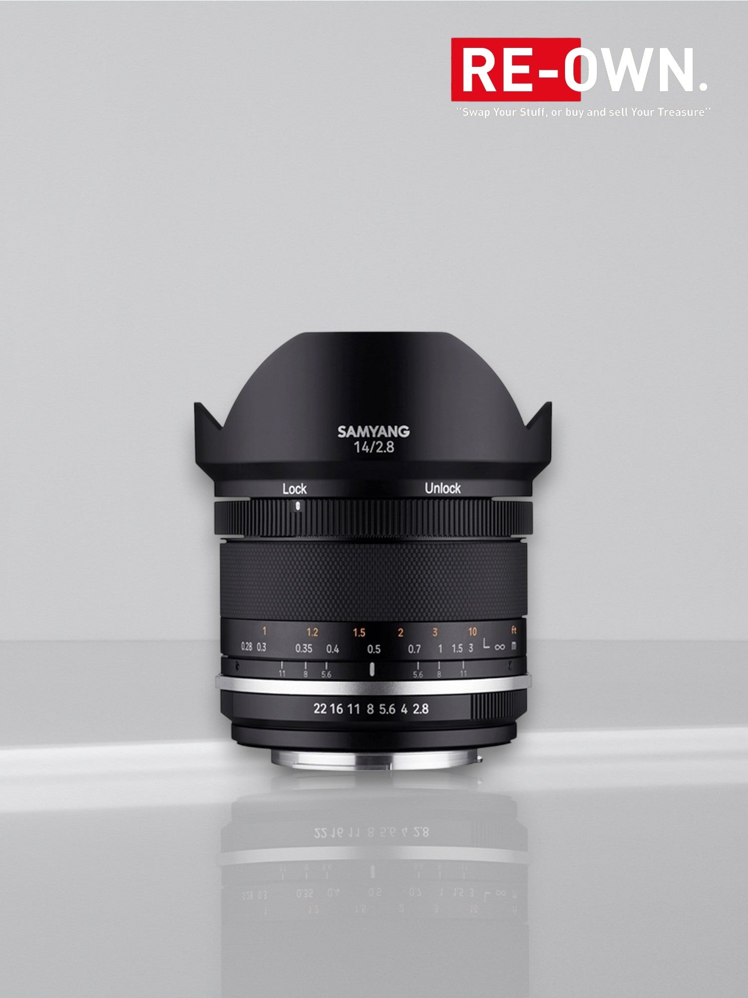 Samyang 14mm MF f/2.8 MK2 Canon EF-mount