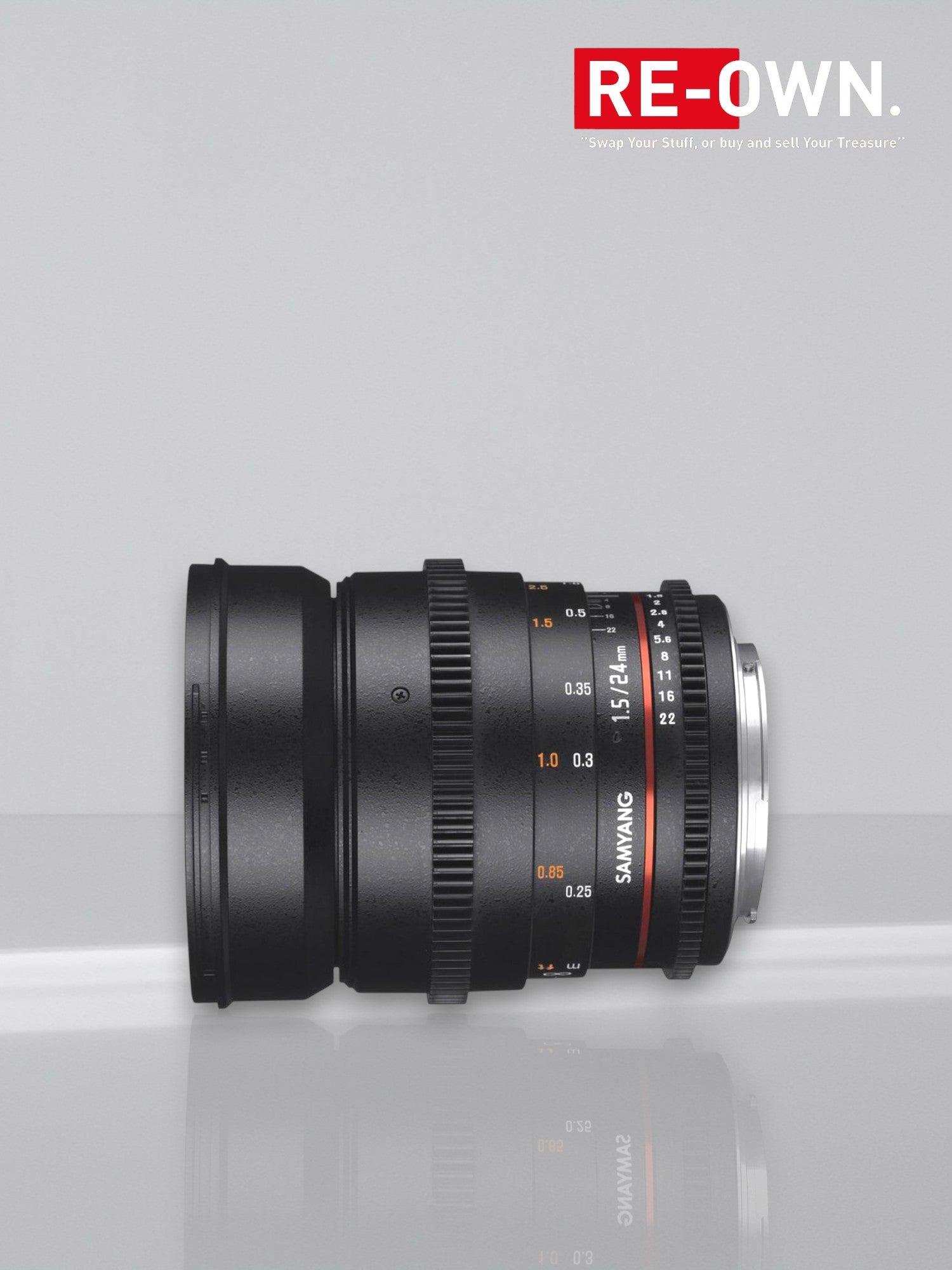 Samyang 24mm T1.5 Mark II VDSLR Canon RF