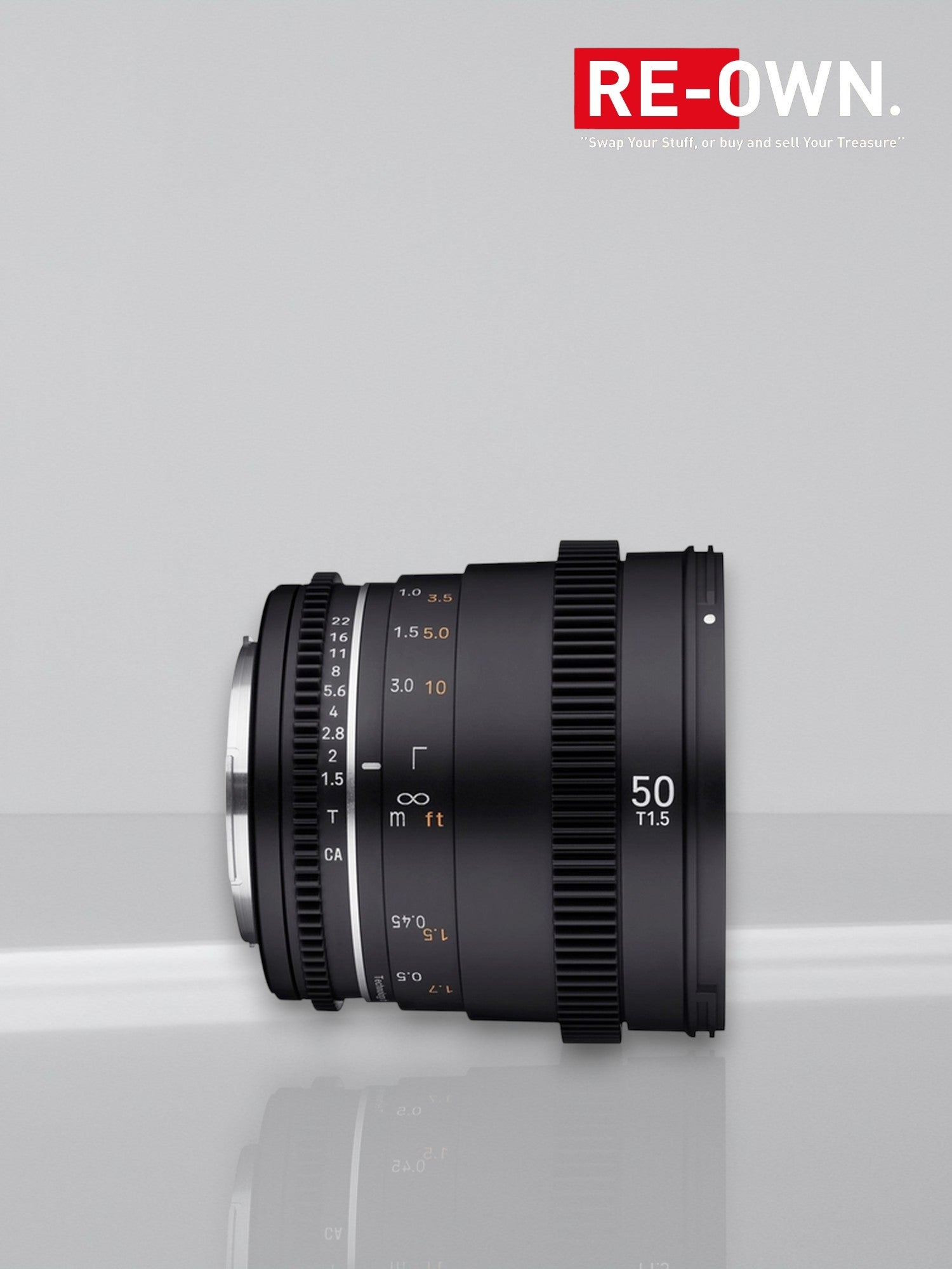 Samyang 50mm T1.5 Mark II VDSLR Sony E-mount