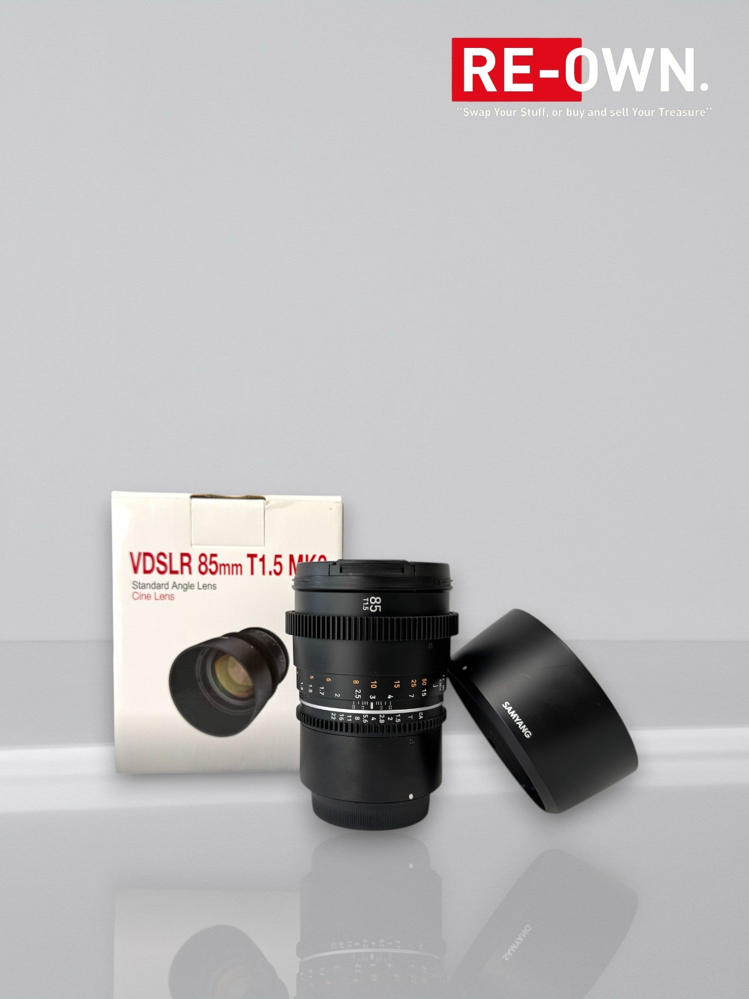 Samyang DVSLR 85mm T1.5 MK2 Canon RF Mount