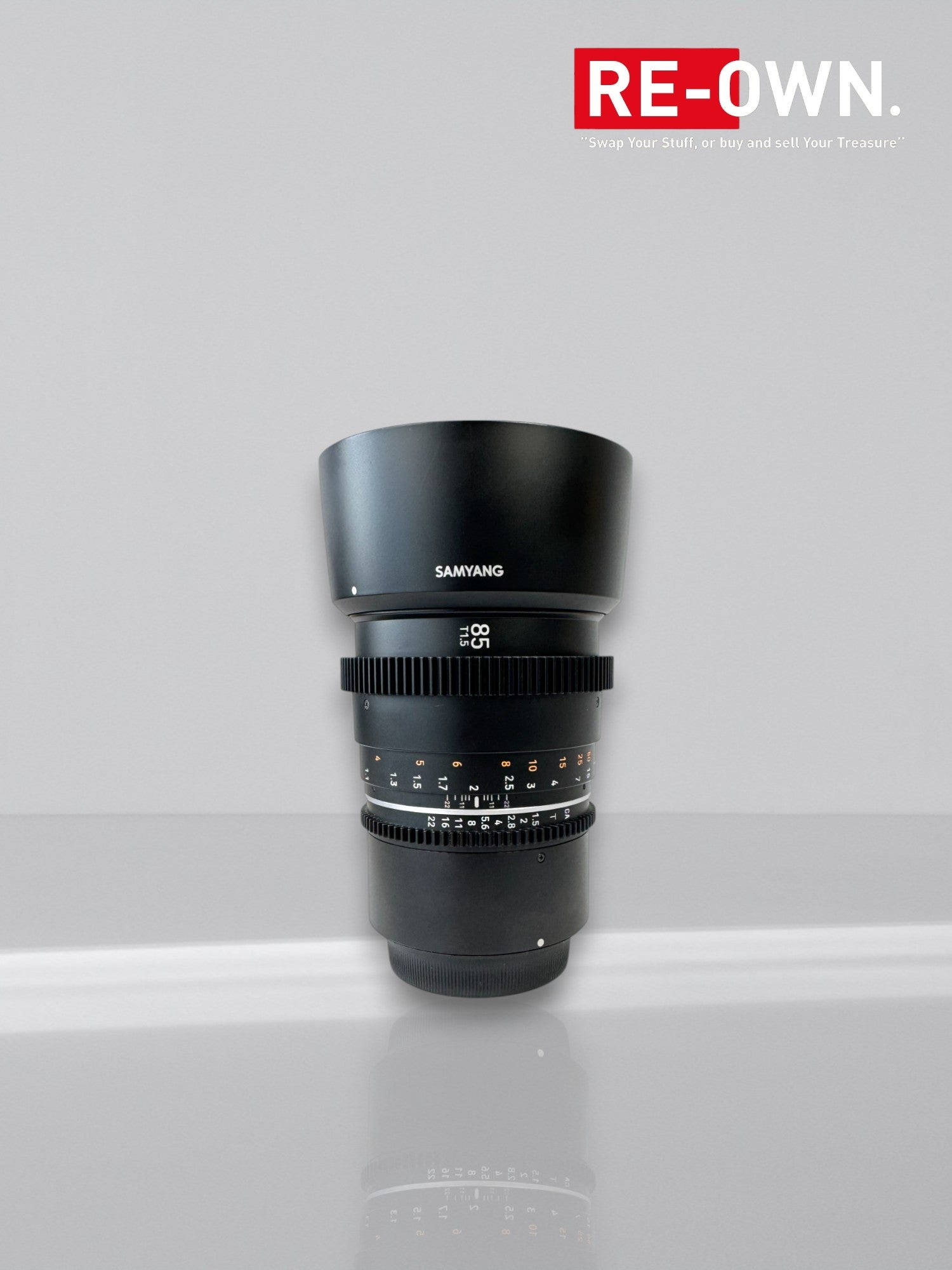 Samyang DVSLR 85mm T1.5 MK2 Canon RF Mount