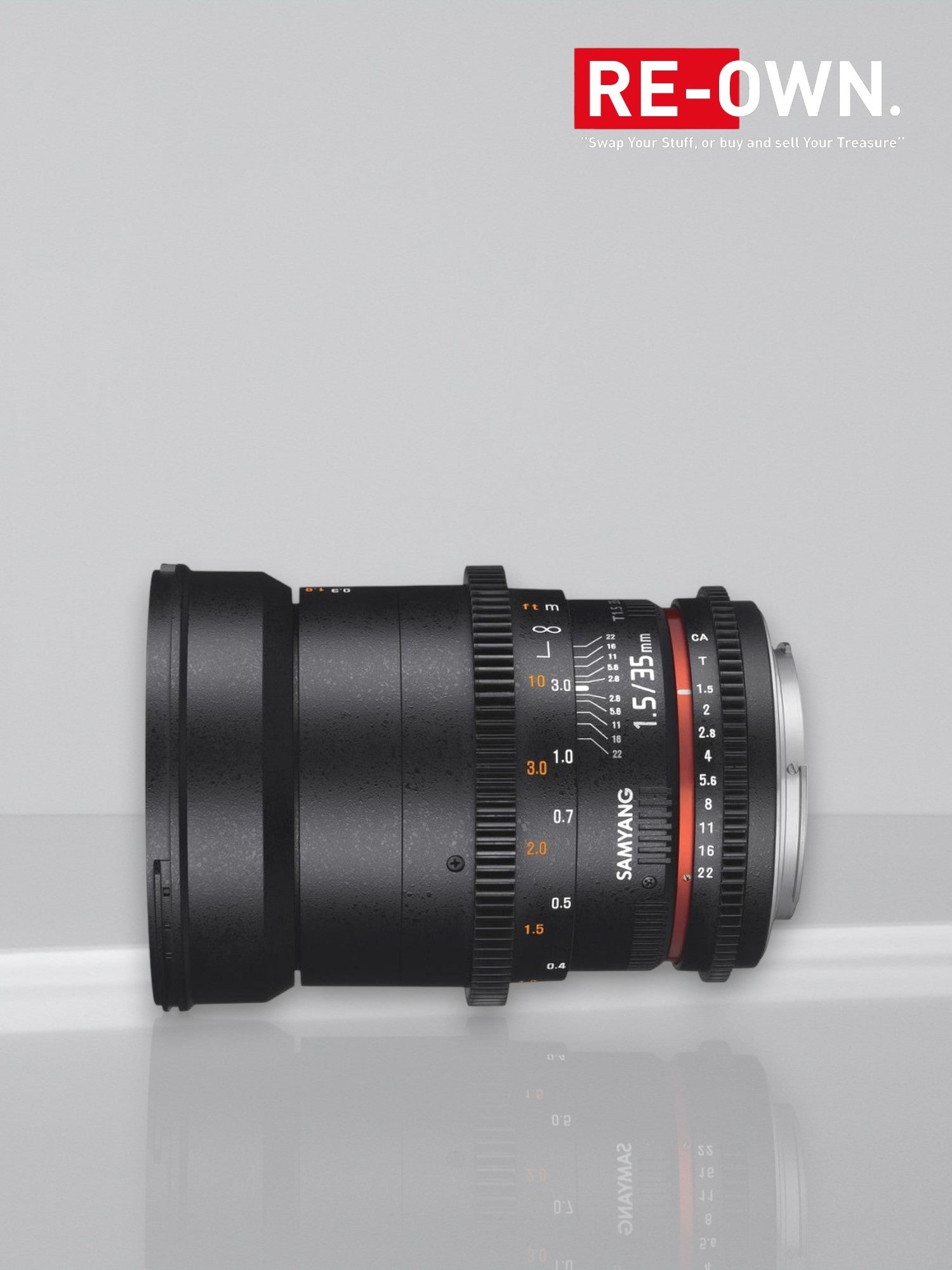 Samyang VDSLR 35mm T1.5 Mark II Canon RF