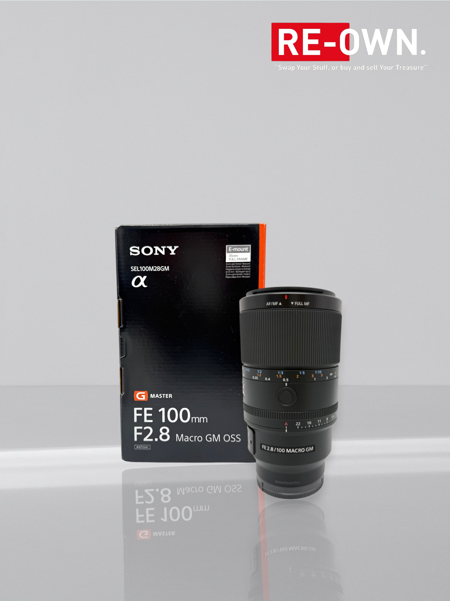 Sony FE 100mm f/2.8 Macro GM OSS + 6 maanden garantie