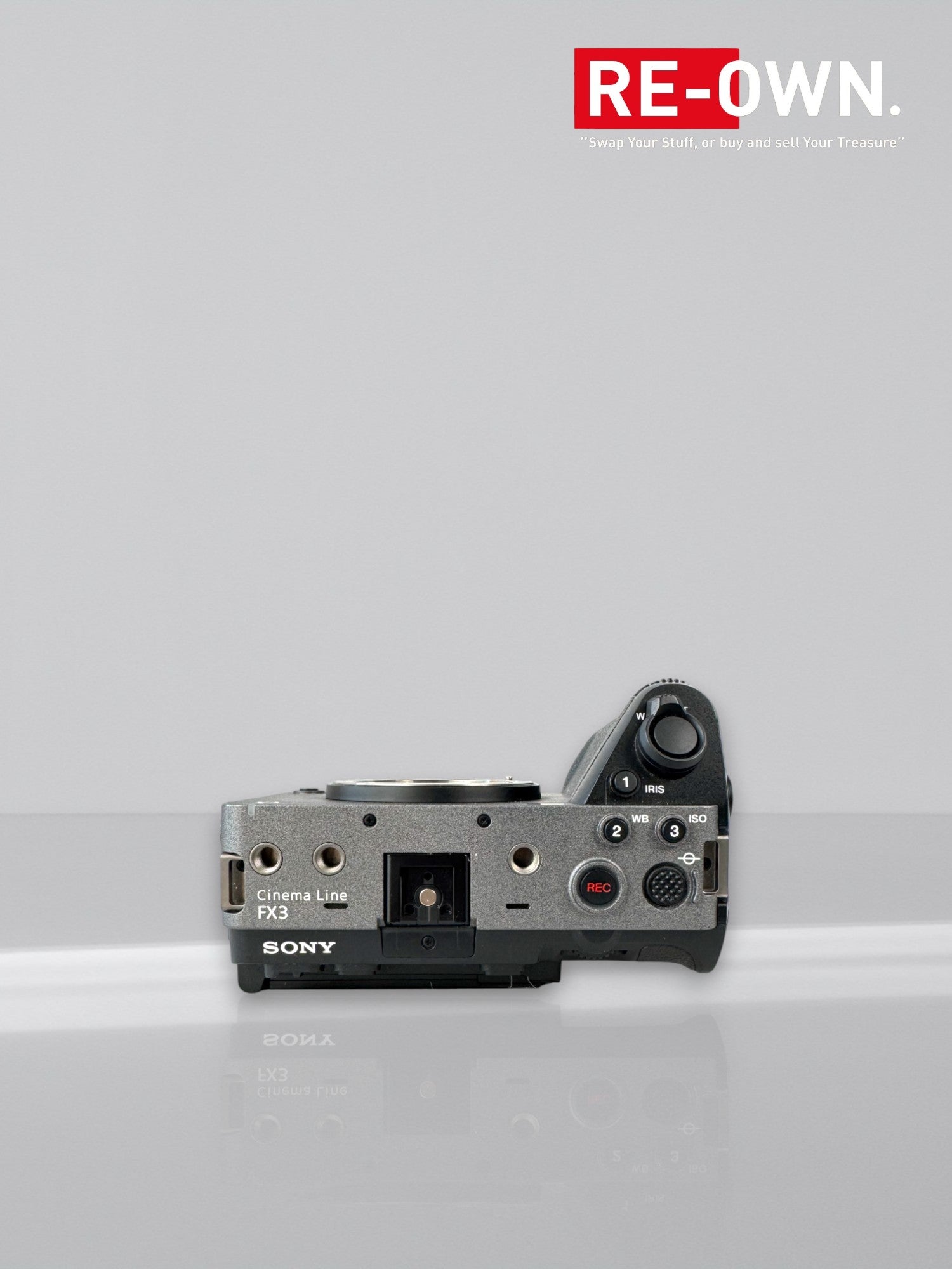 Sony FX3 + Sony XLR-H1 Tophandle