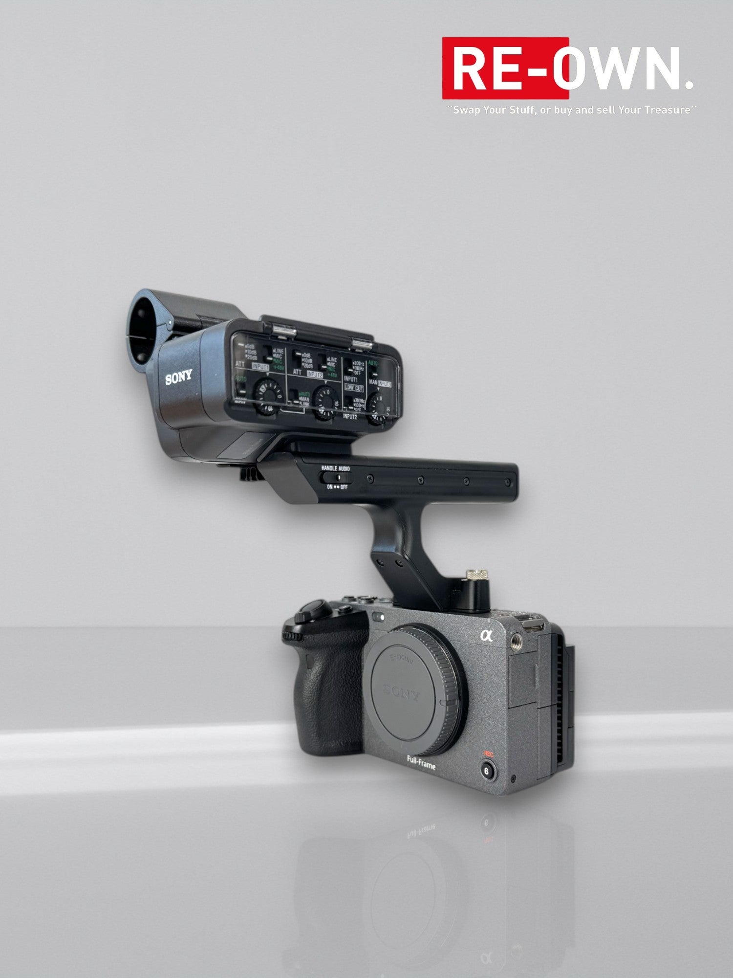 Sony XLR-H1 XLR Handle Unit voor FX3 en FX30