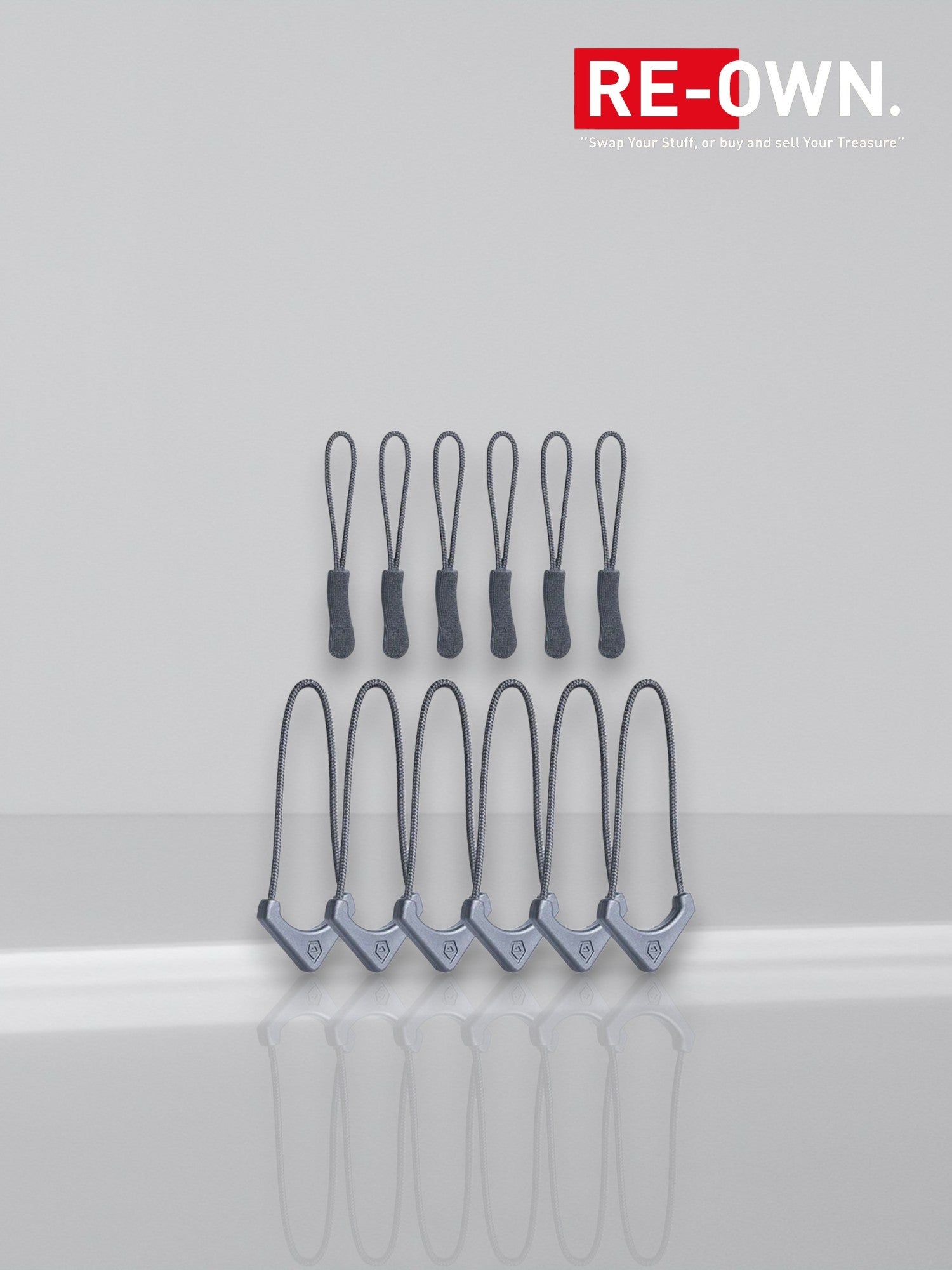 WANDRD Standard Zipper Puller, Aegean Blue