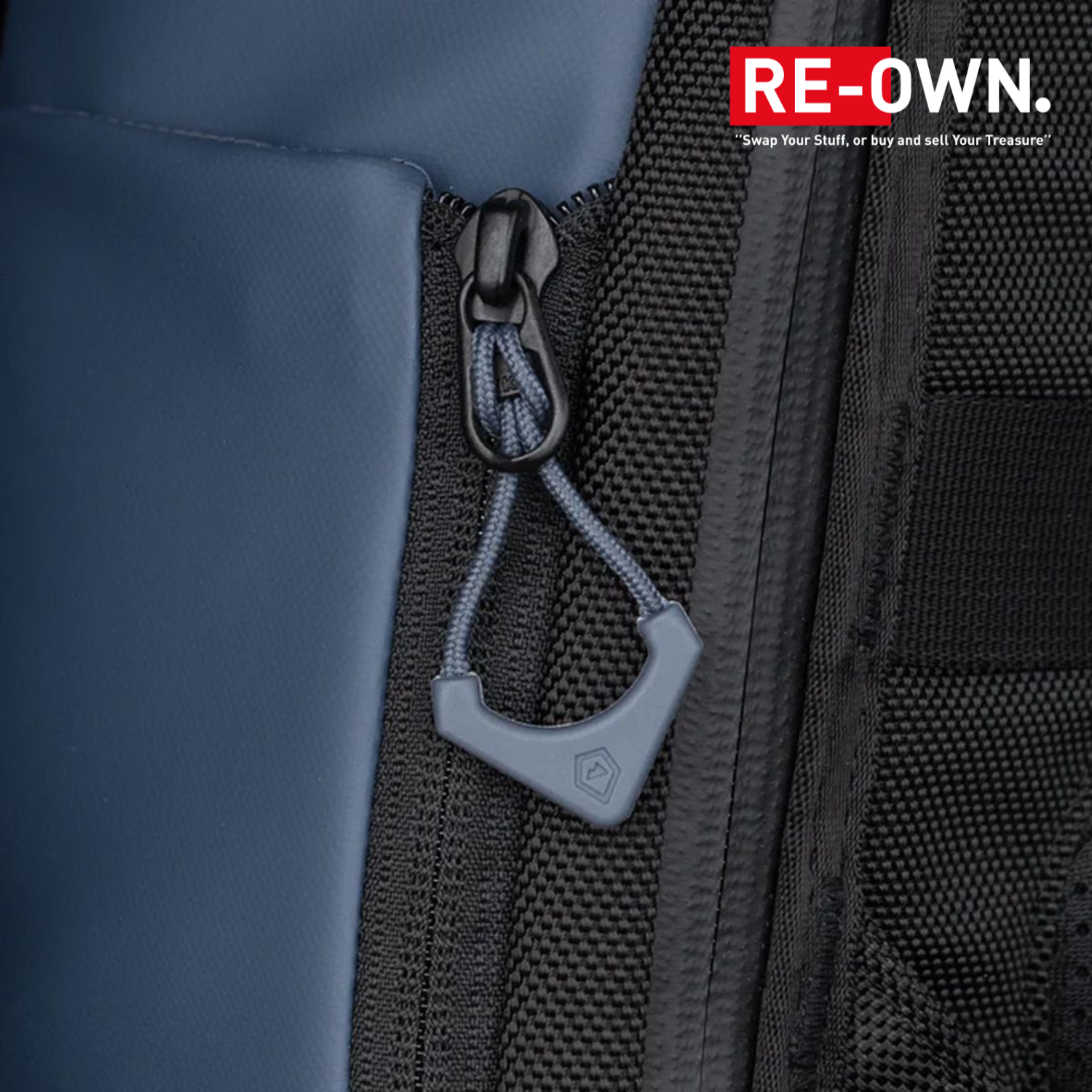 WANDRD Standard Zipper Puller, Aegean Blue