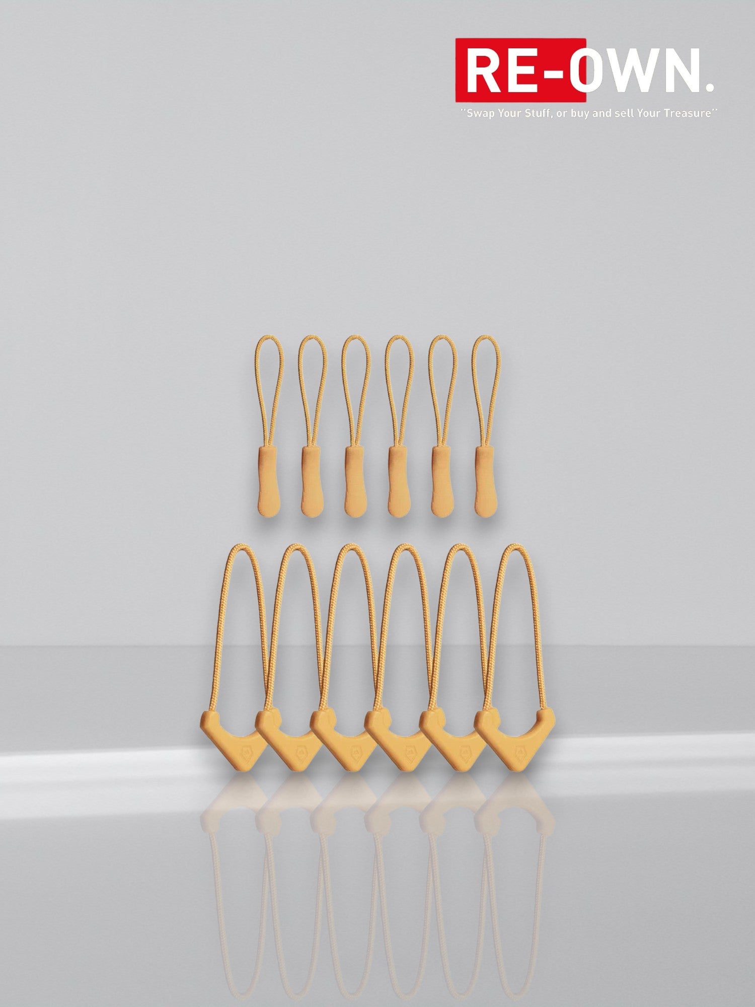 WANDRD Standard Zipper Puller, Dallol Yellow