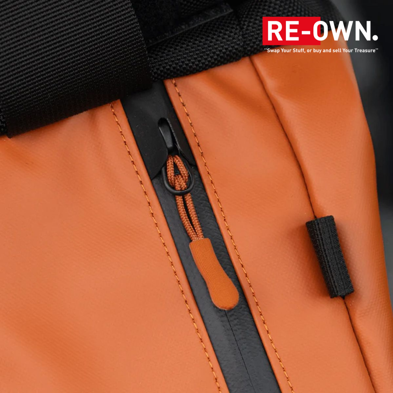 WANDRD Standard Zipper Puller, Sedona Orange