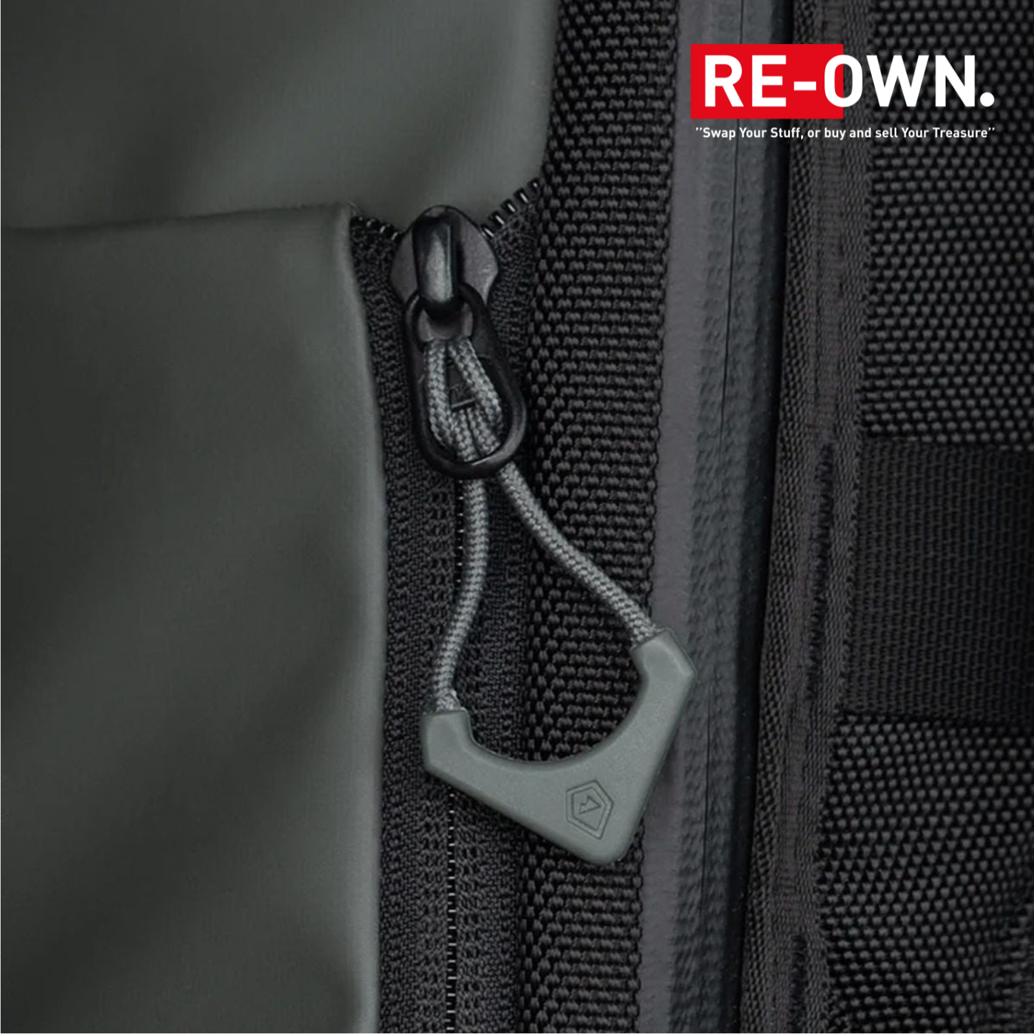 WANDRD Standard Zipper Puller, Wasatch Green