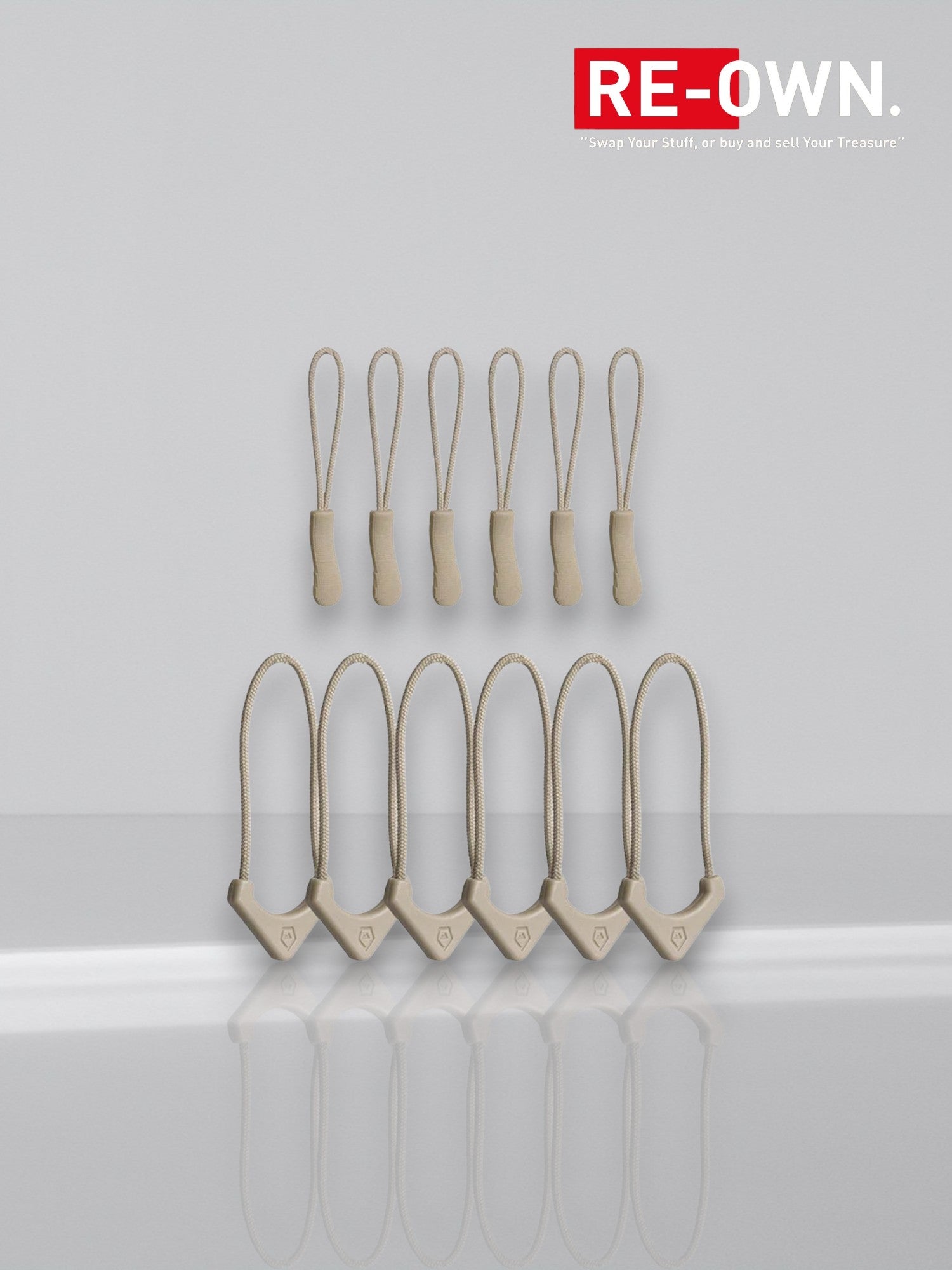 WANDRD Standard Zipper Puller, Yuma Tan