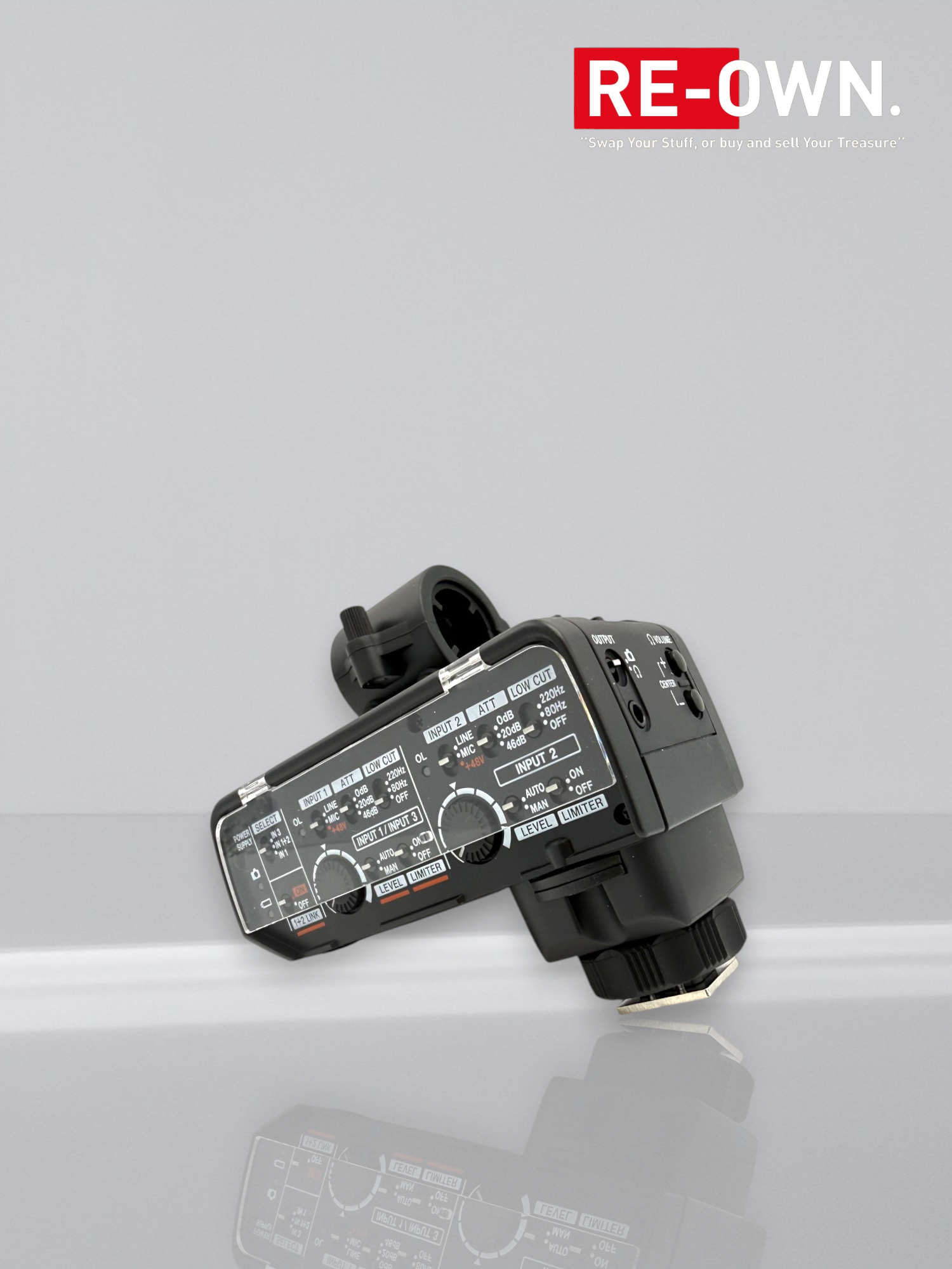 Tascam CA-XLR2D-AN XLR microfoon adapter (analoog)