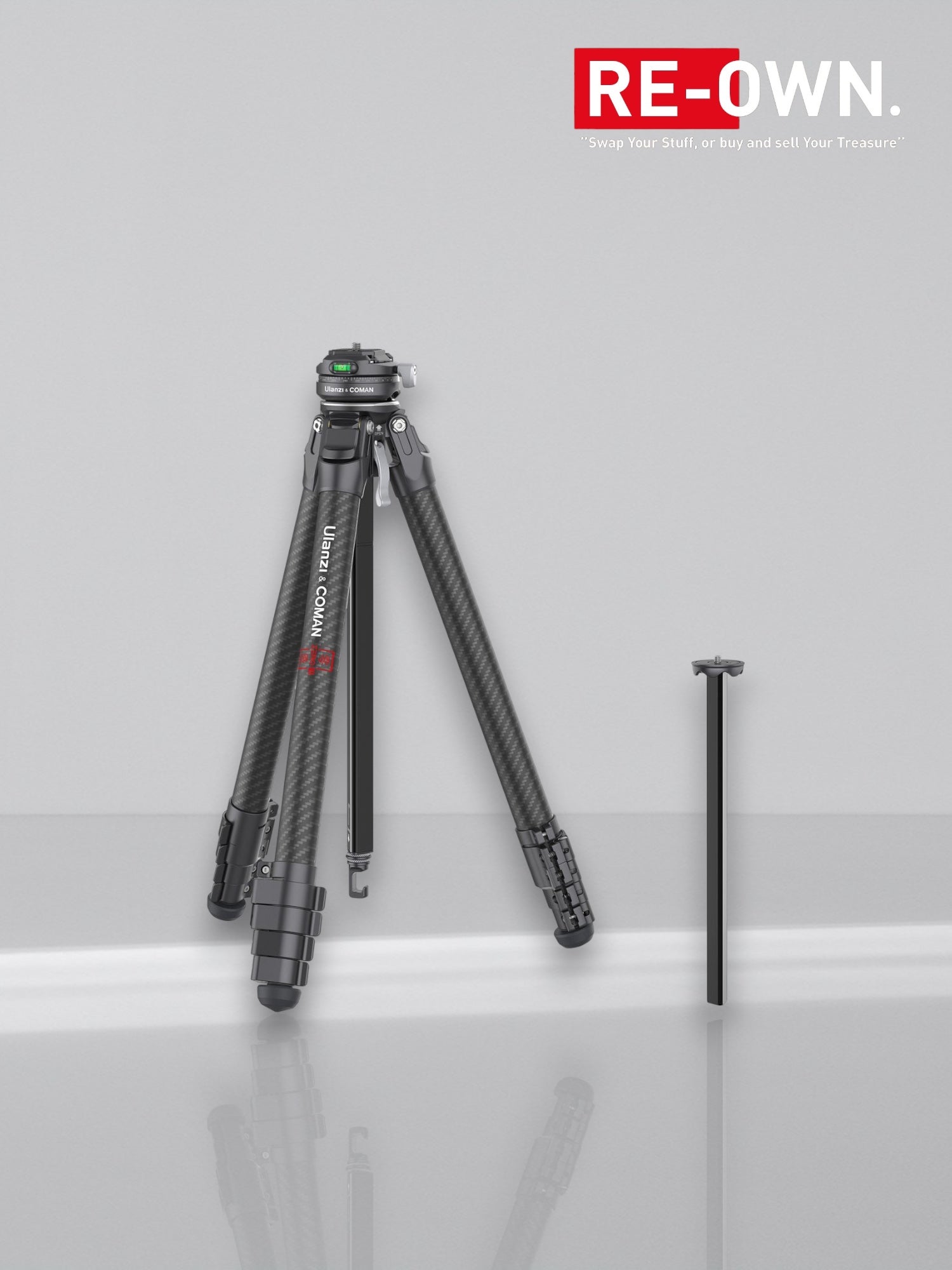 Ulanzi X Coman Zero Y F38 Carbon Tripod