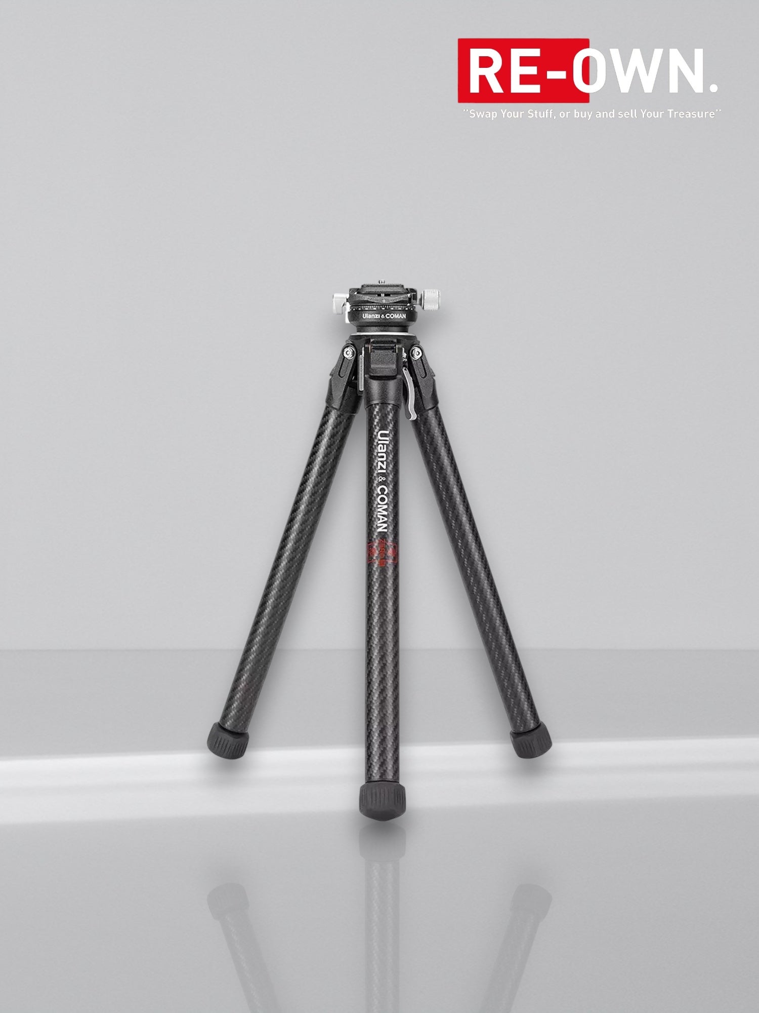 Ulanzi x Coman Zero X Carbon Tripod w/ Twist Lock-Legs