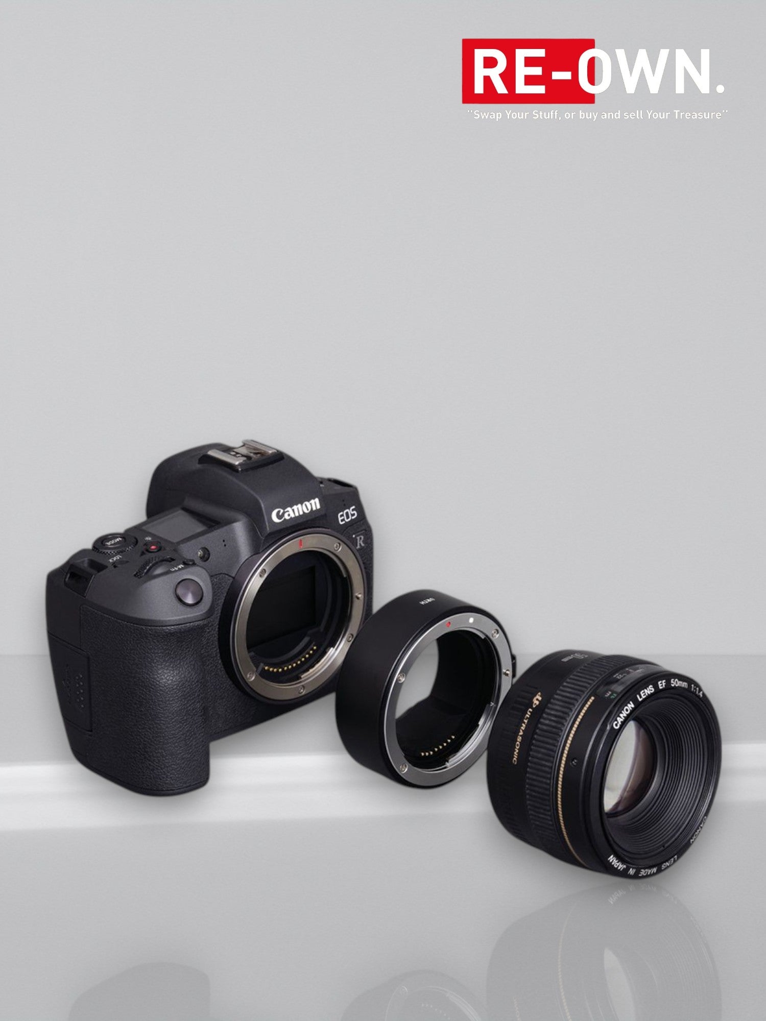 Urth Electronic Lens Mount Adapter EOS-EOS R