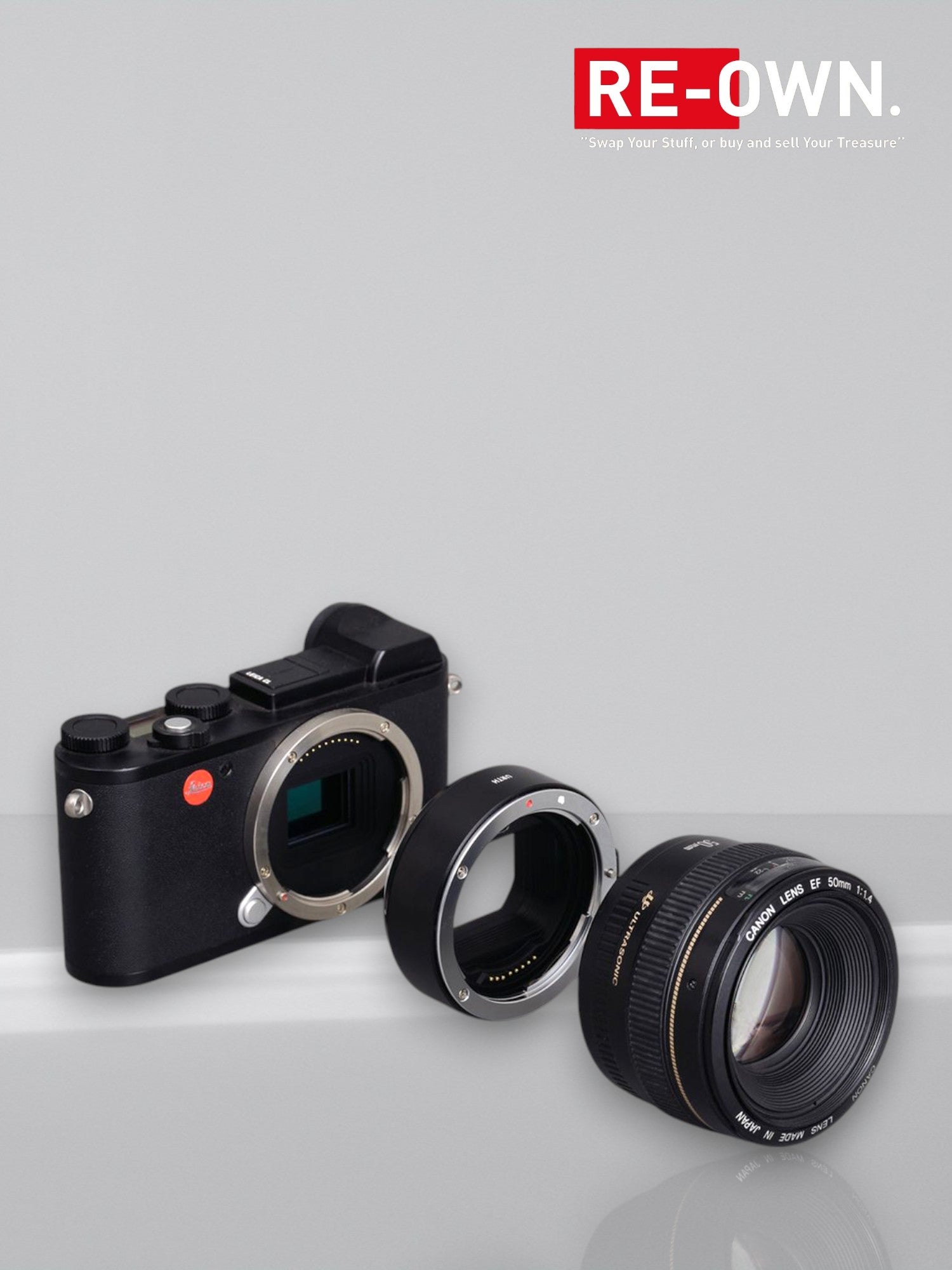 Urth Electronic Lens Mount Adapter EOS-Leica L