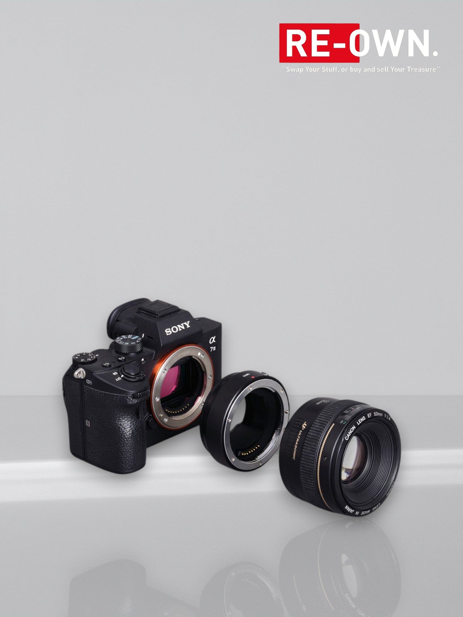 Urth Lens Mount Adapter Canon (EF / EF-S) Lens To Sony E Camera Body Electronic