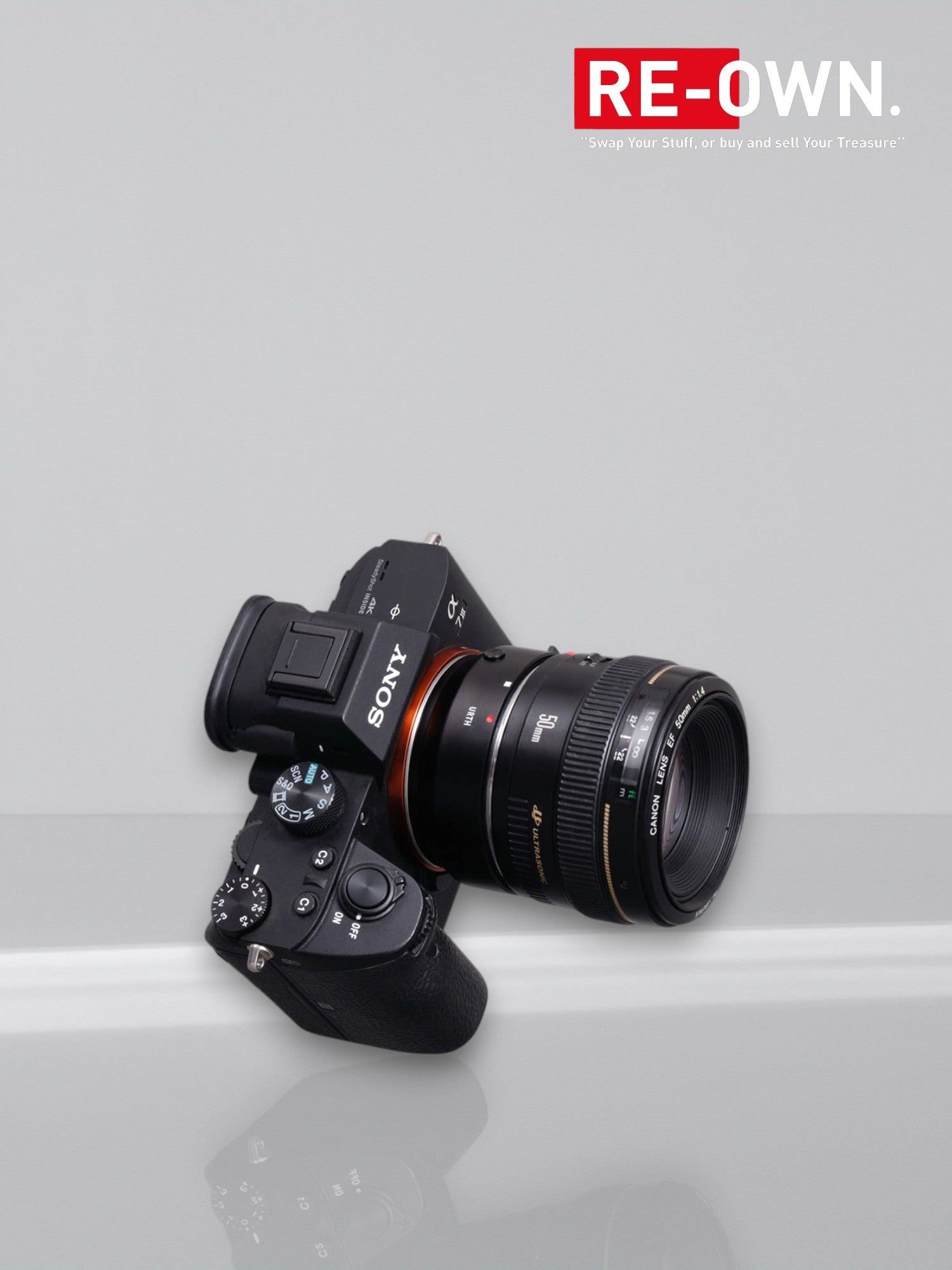 Urth Lens Mount Adapter Canon (EF / EF-S) Lens To Sony E Camera Body Electronic