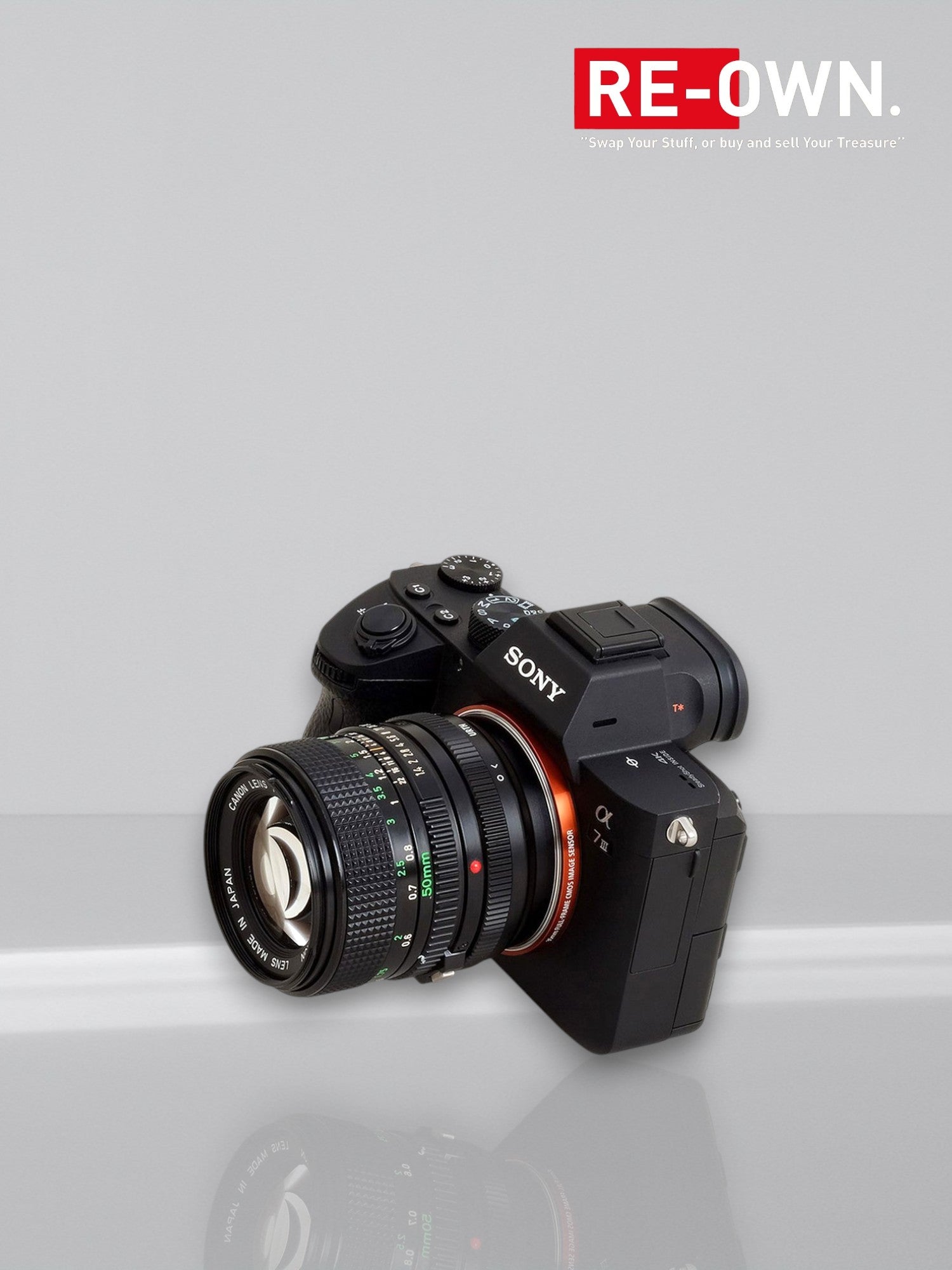 Urth Lens Mount Adapter: Compatible w/ Canon FD Lens To Sony E Camera Body