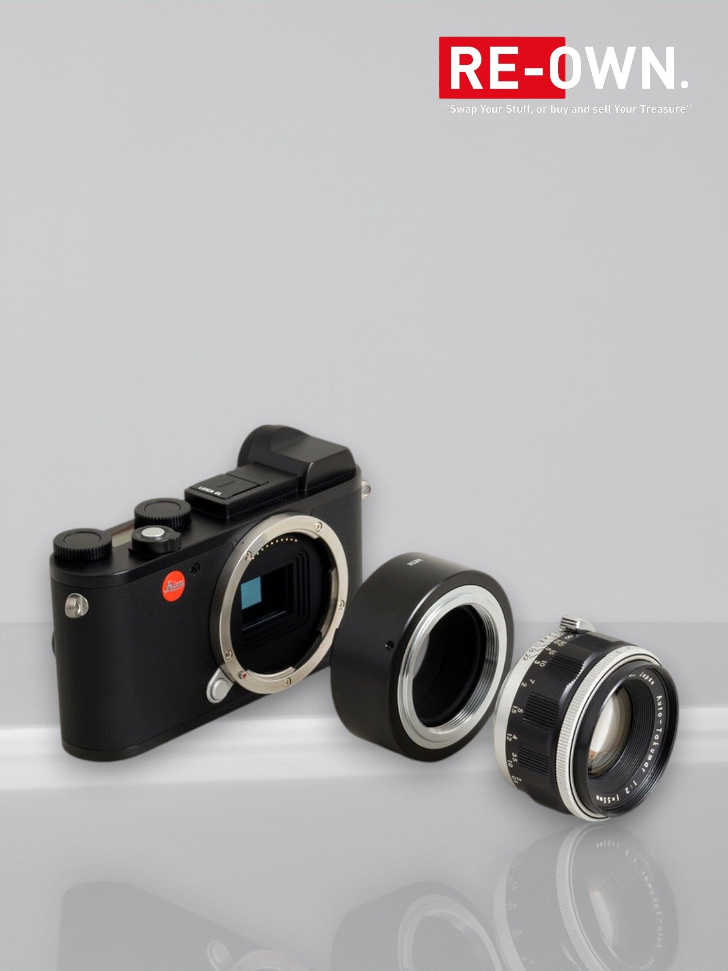 Urth Lens Mount Adapter: Compatible w/ M42 Lens To Leica L Camera Body
