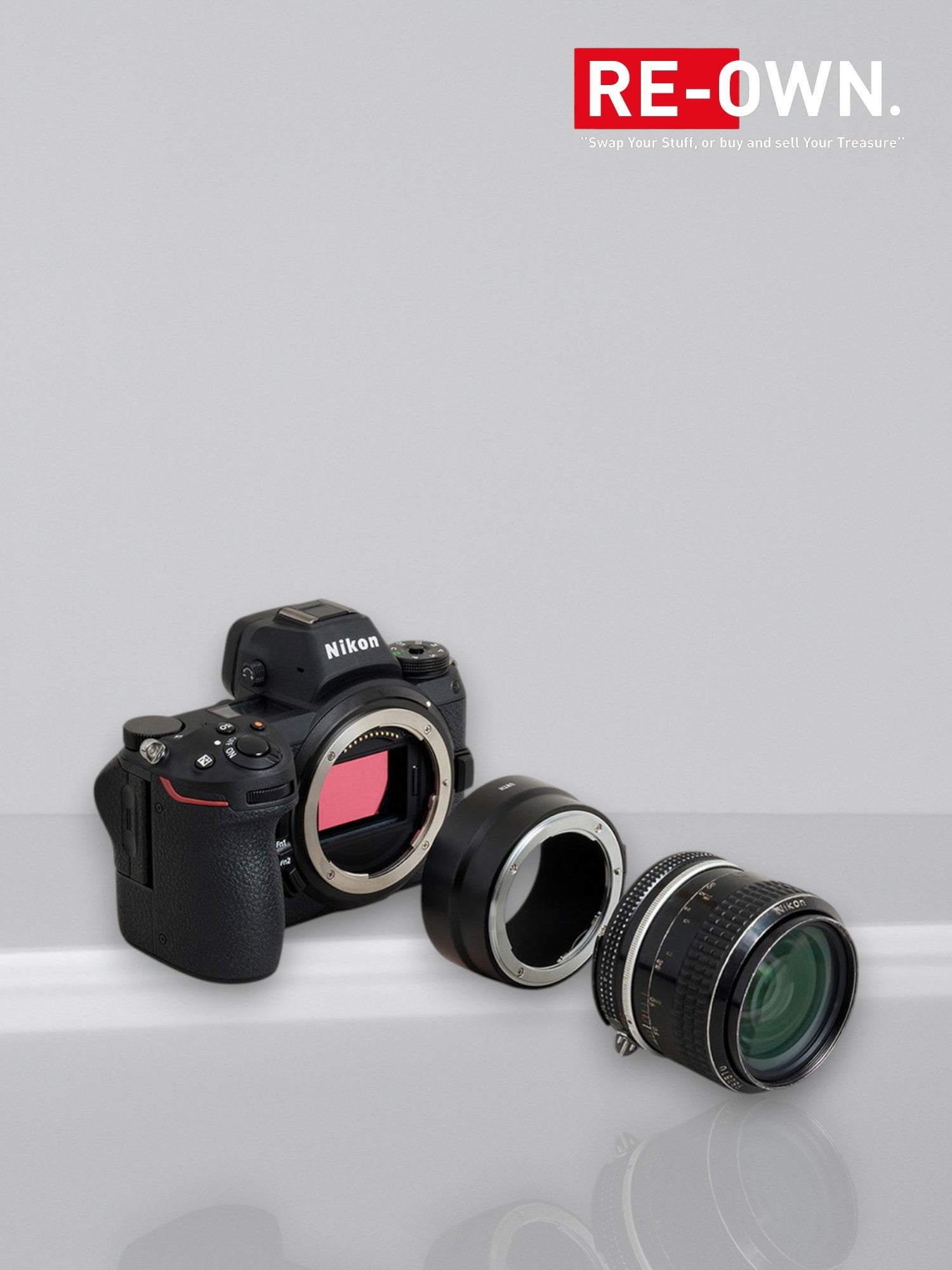 Urth Lens Mount Adapter: Compatible w/ Nikon F Lens To Nikon Z Camera Body