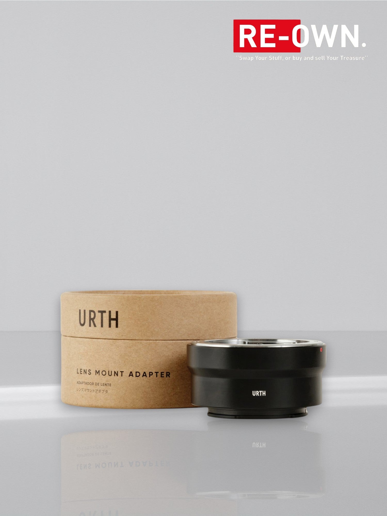 Urth Lens Mount Adapter: Compatible w/ Olympus OM Lens To Sony E Camera Body