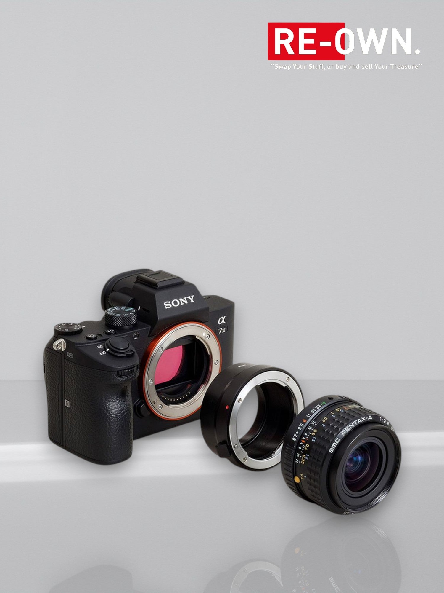 Urth Lens Mount Adapter: Compatible w/ Pentax K Lens To Sony E Camera Body