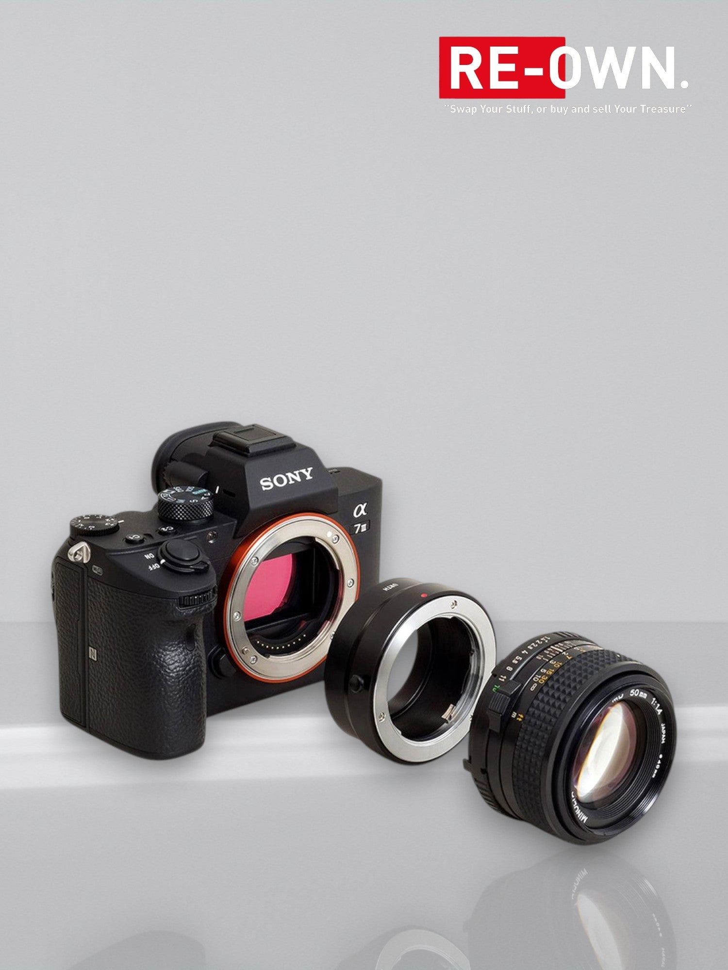 Urth Lens Mount Adapter Minolta Rokkor (SR / MD / MC) Lens To Sony E Camera Body