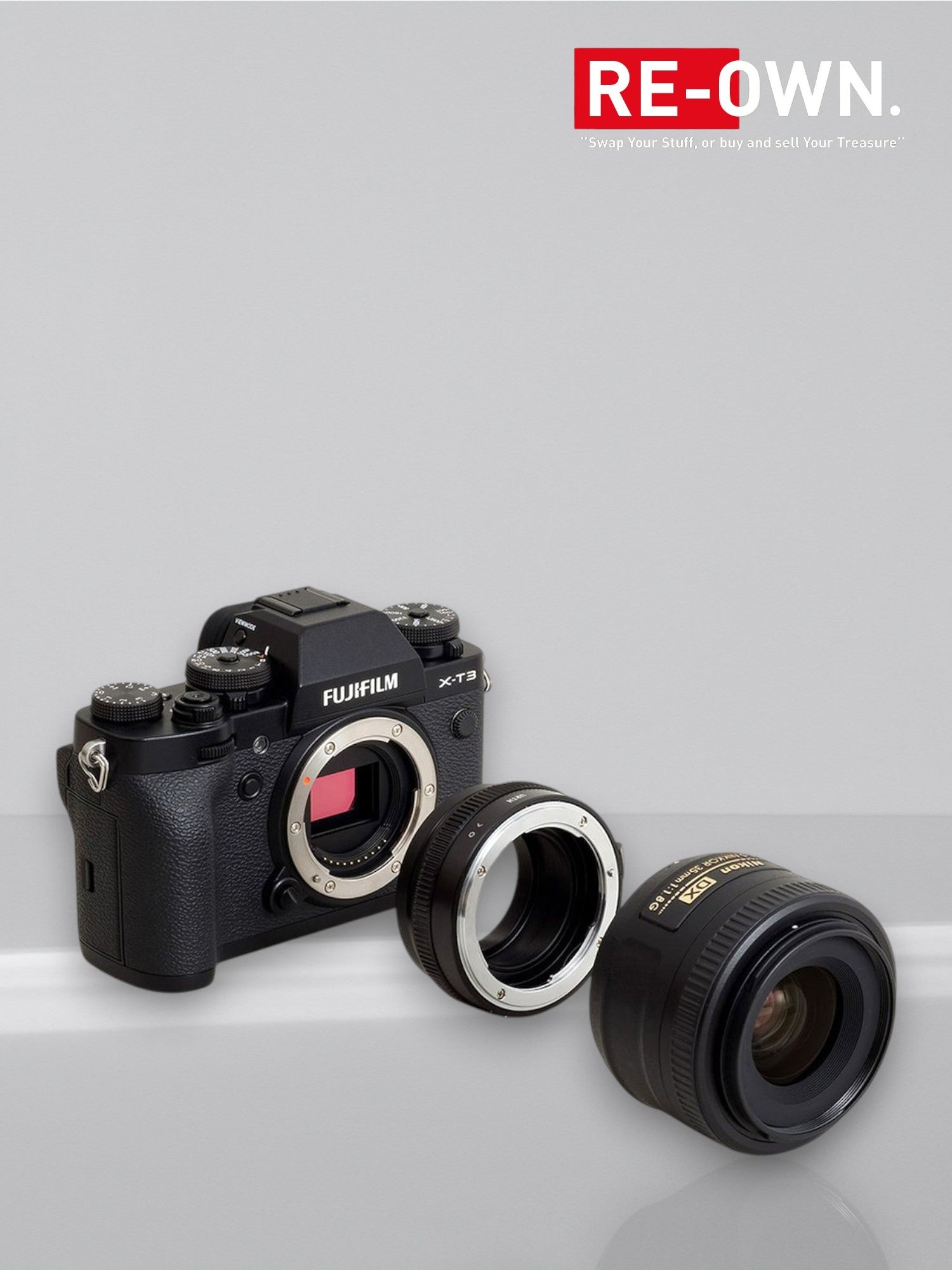 Urth Lens Mount Adapter Nikon F (G-Type) Lens To Fujifilm X Camera Body