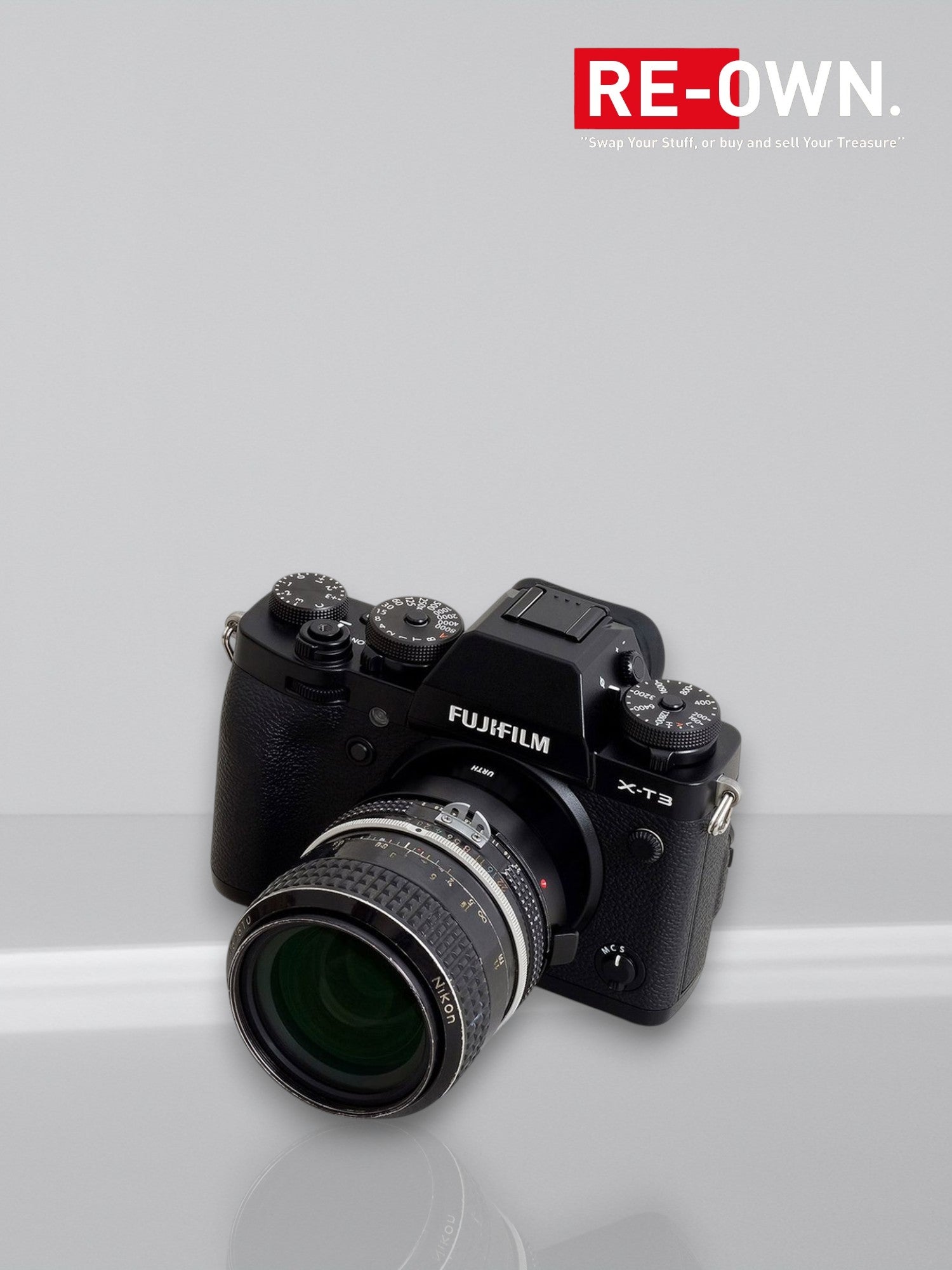 Urth Lens Mount Adapter: Compatible w/ Nikon F Lens To Fujifilm X Camera Body