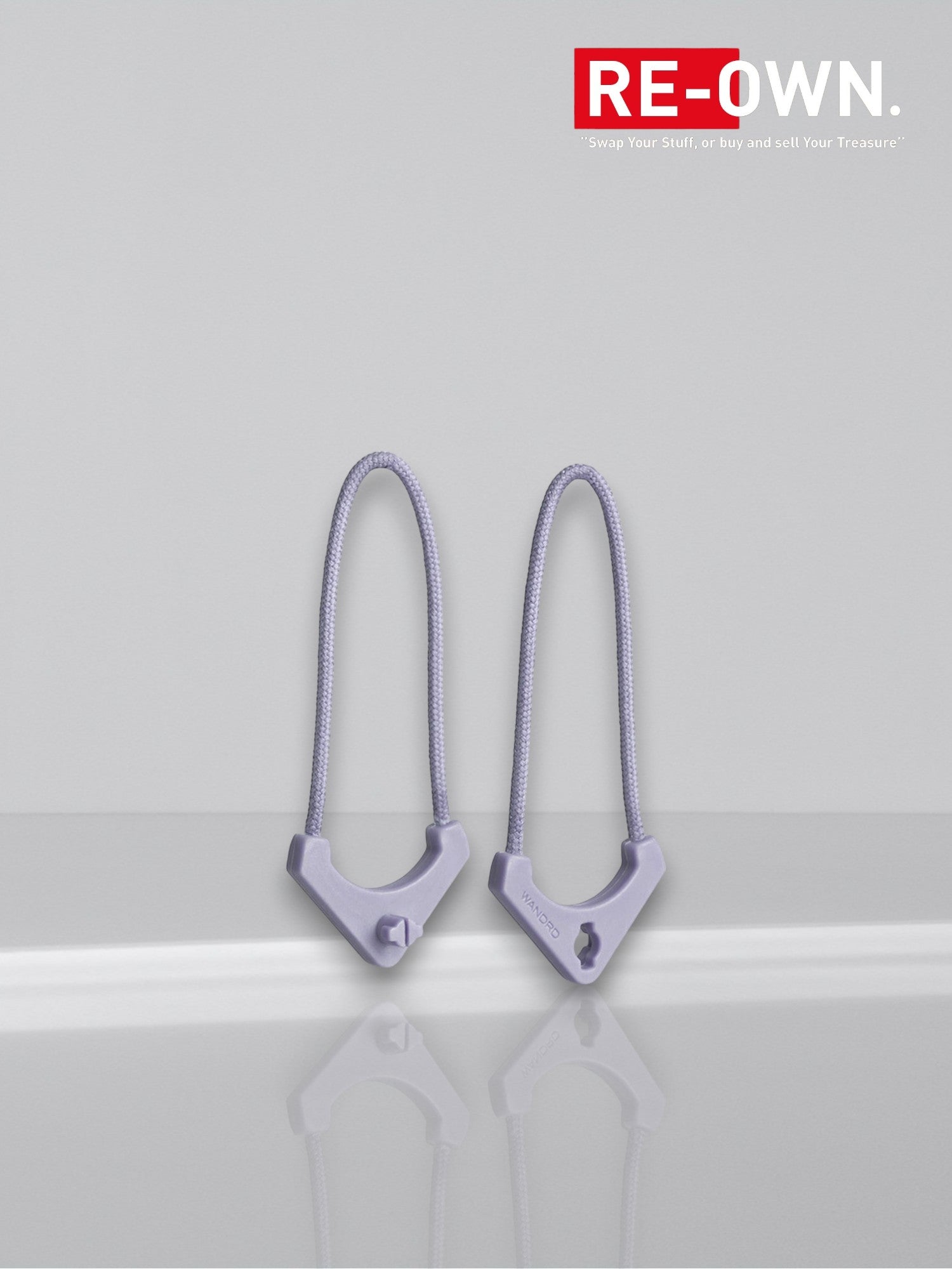 WANDRD WORRYLESS Zipper Puller, Uyuni Purple