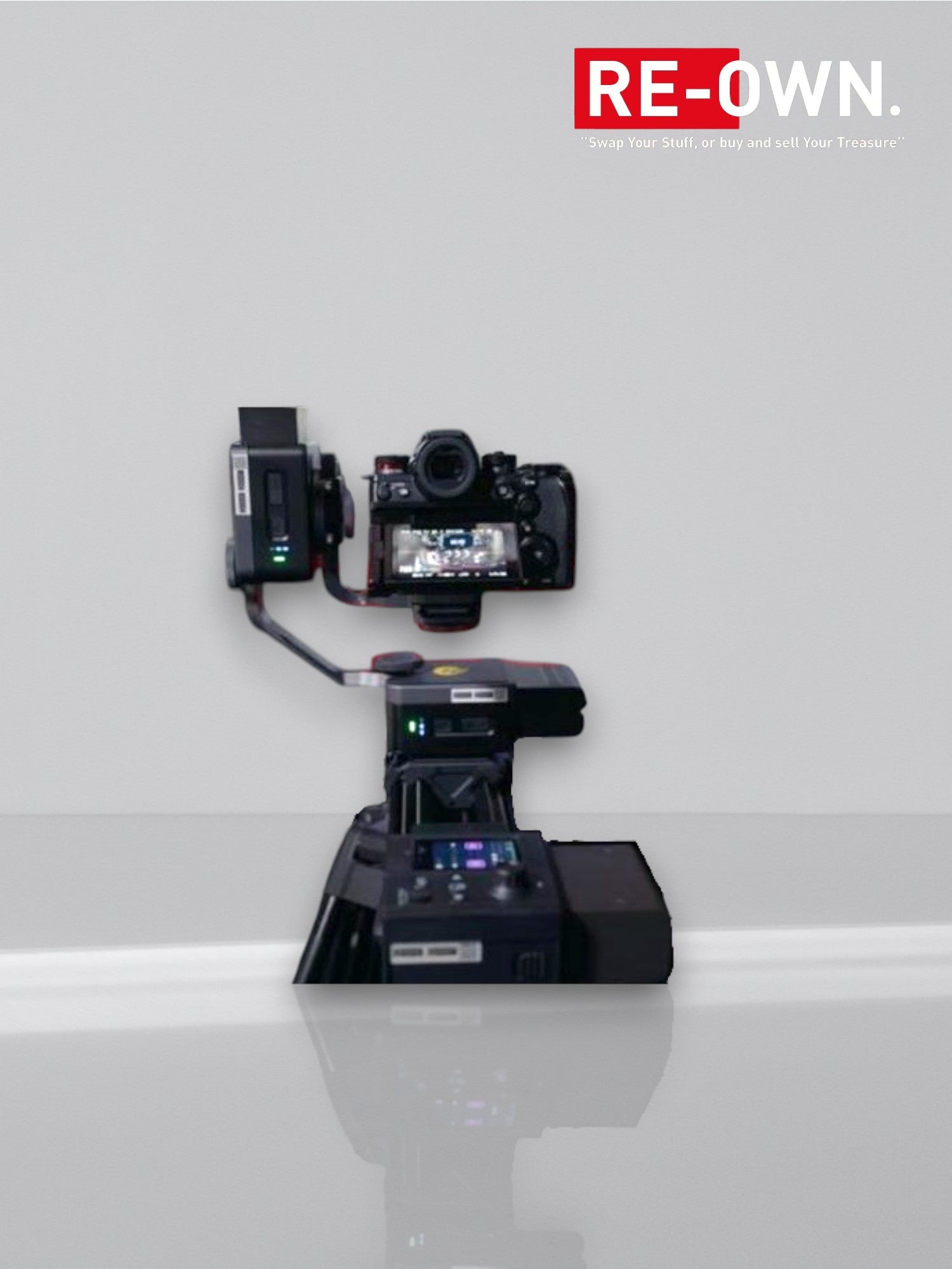Zeapon Micro4 E700 Camera slider with pons PT motorized pan head (1x gebruikt)