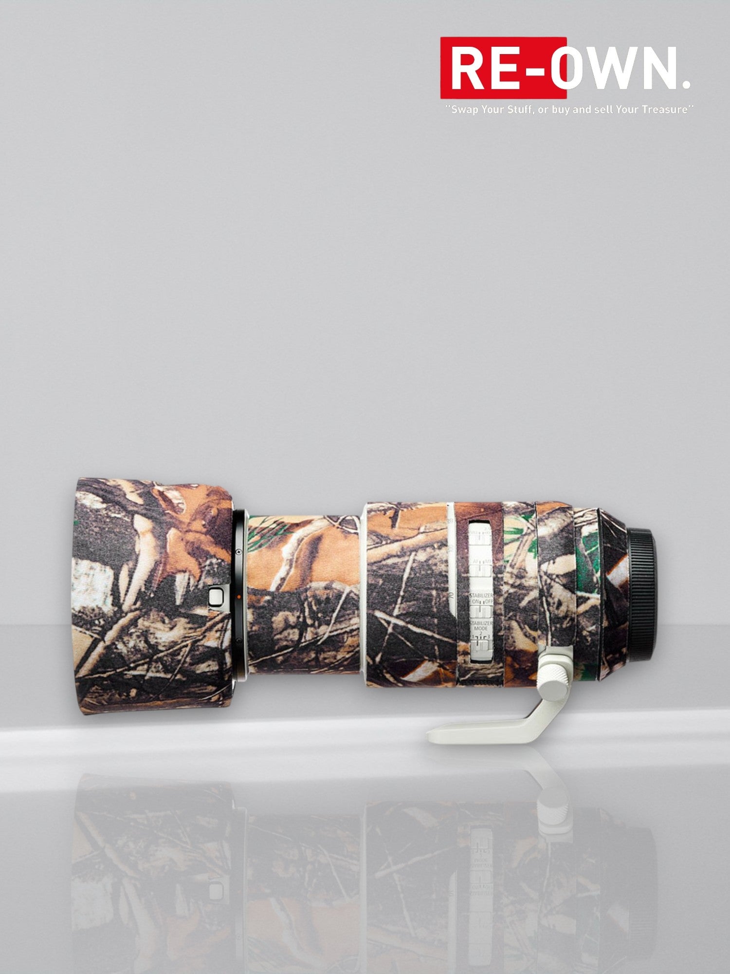 easyCover Lens Oak For Canon RF 70-200mm f/2.8 L IS USM Forest Camouflage