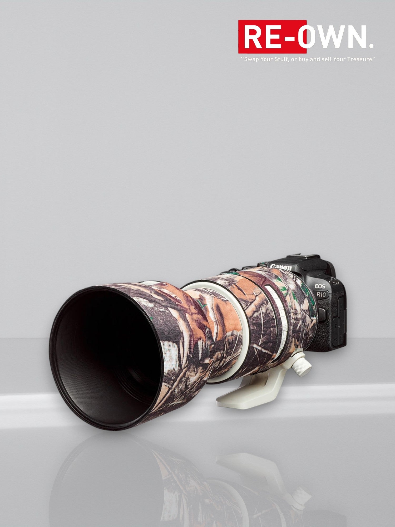 easyCover Lens Oak For Canon RF 70-200mm f/2.8 L IS USM Forest Camouflage
