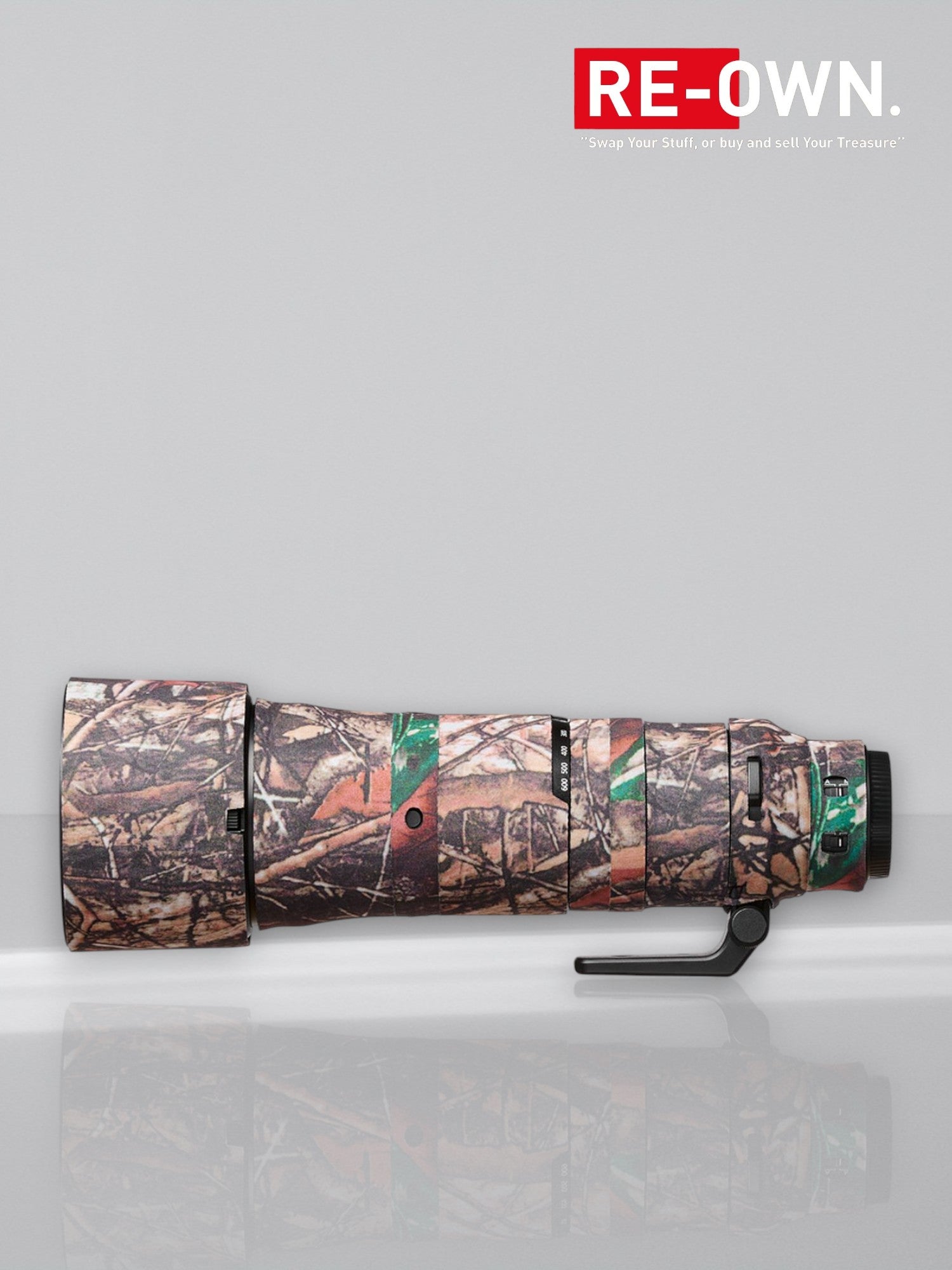 easyCover Lens Oak For Nikon Z 180-600mm f/5.6-6.3 VR Forest Camouflage New