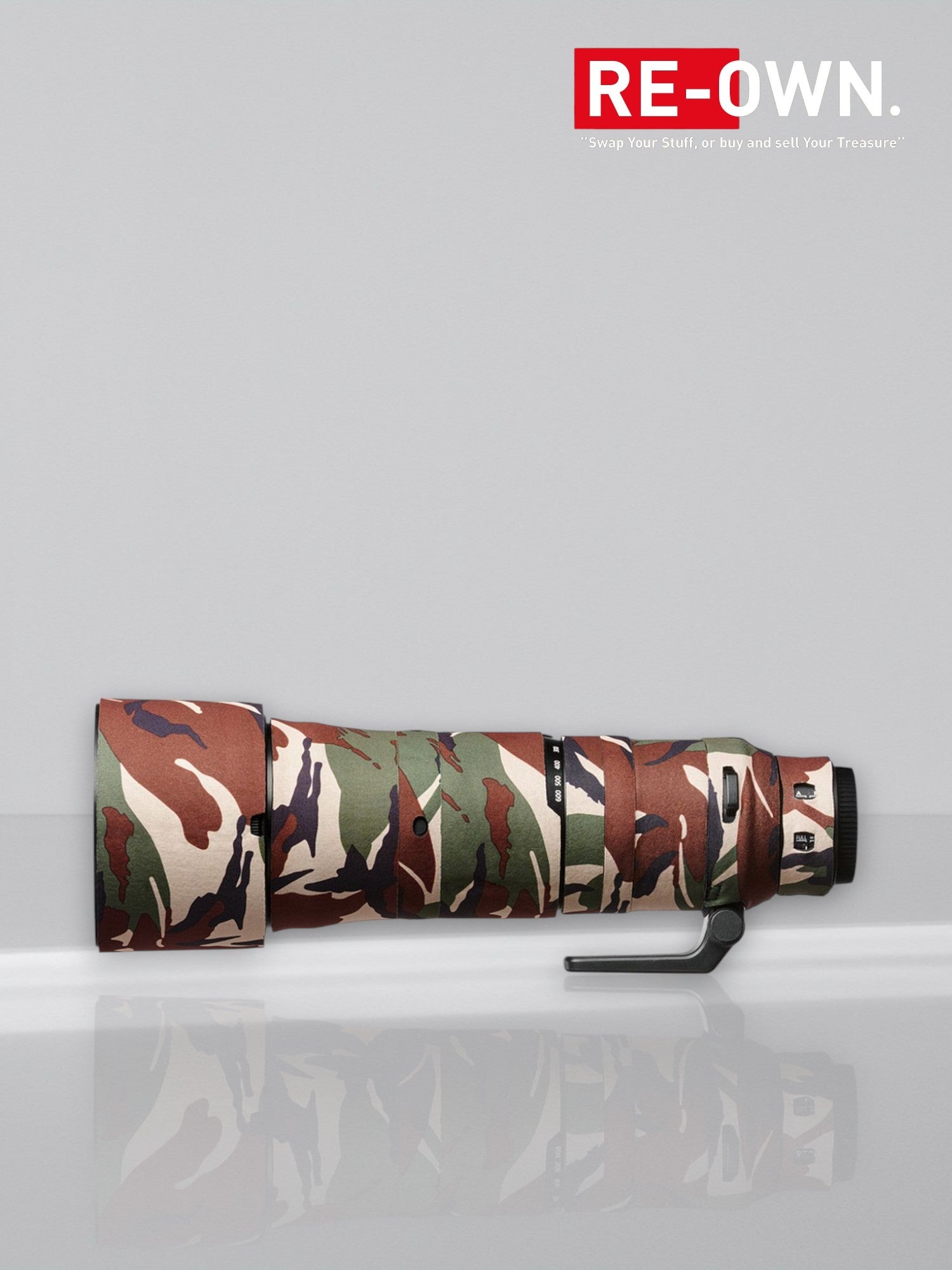 easyCover Lens Oak For Nikon Z 180-600mm f/5.6-6.3 VR Green Camouflage New