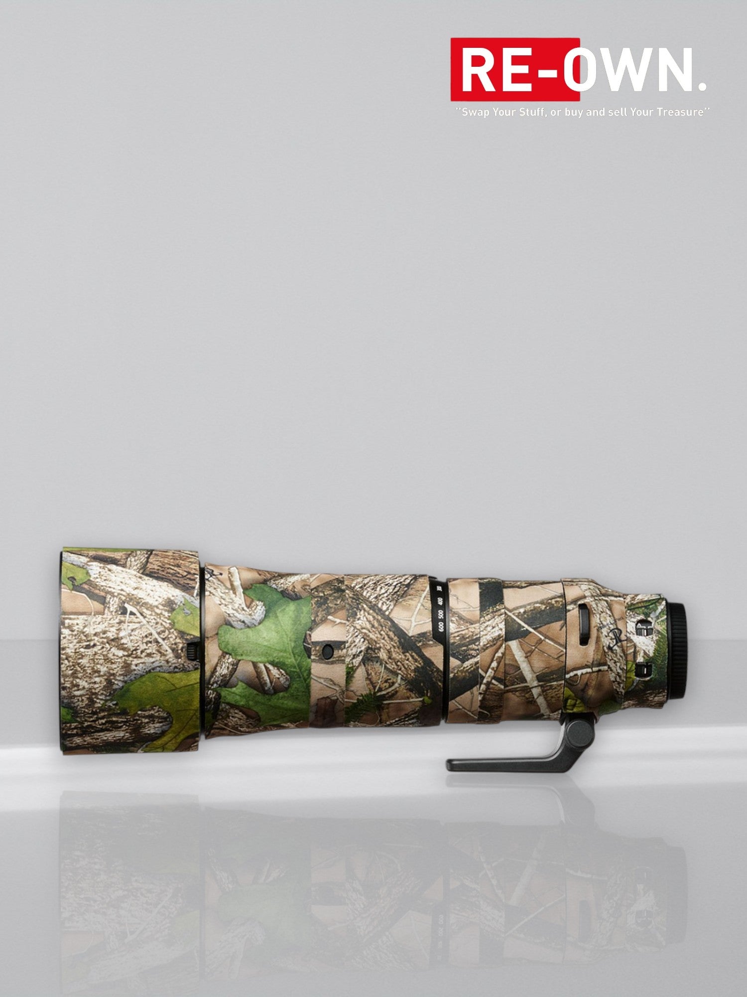 easyCover Lens Oak For Nikon Z 180-600mm f/5.6-6.3 VR True Timber HTC Camouflage