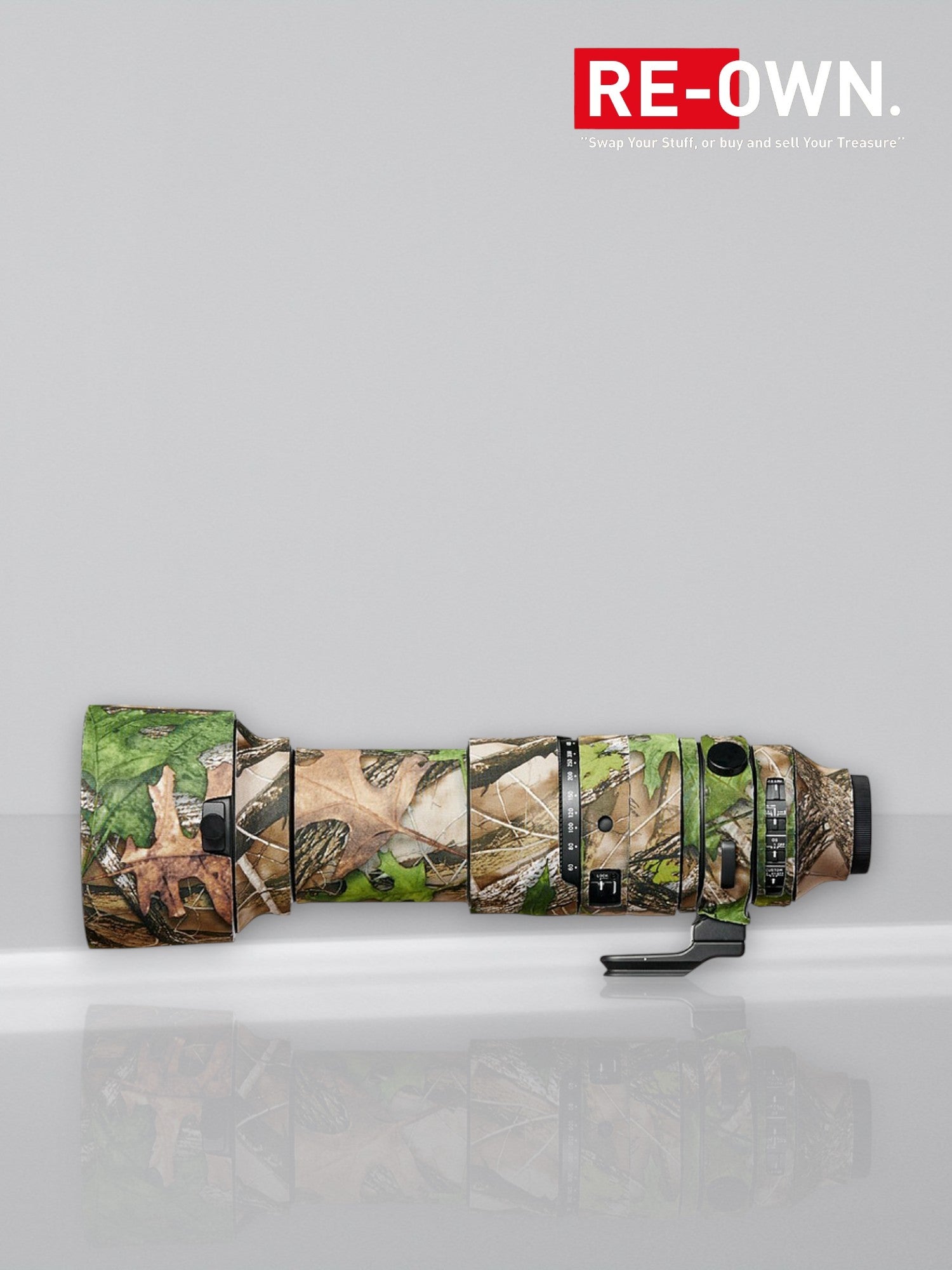 easyCover Lens Oak For Sigma 60-600mm f/4.5-6.3 DG OS HSM True Timber HTC Camou
