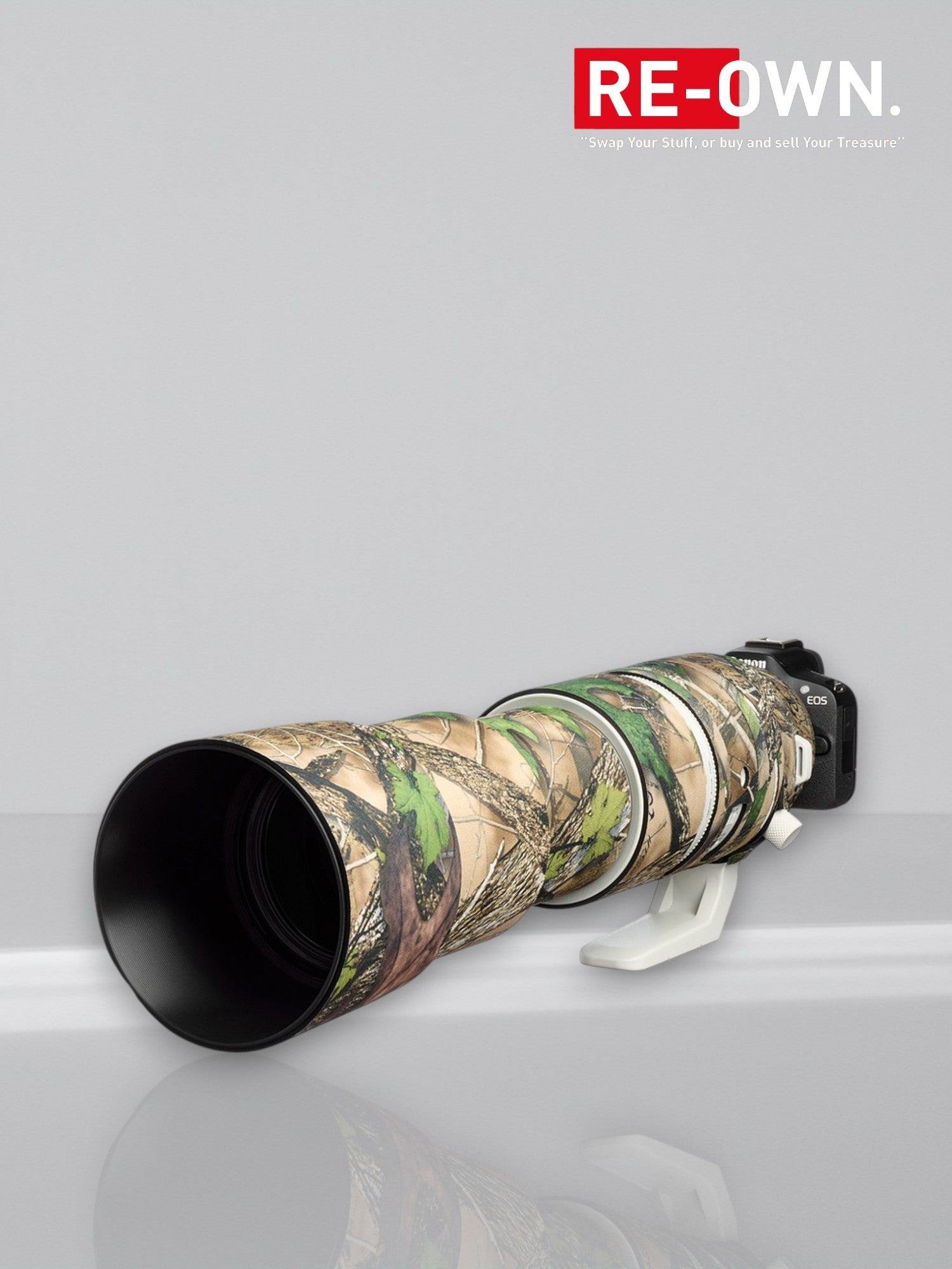 easyCover Lens Oak RF 200-800mm f/6.3-9 IS USM True Timber HTC Camouflage