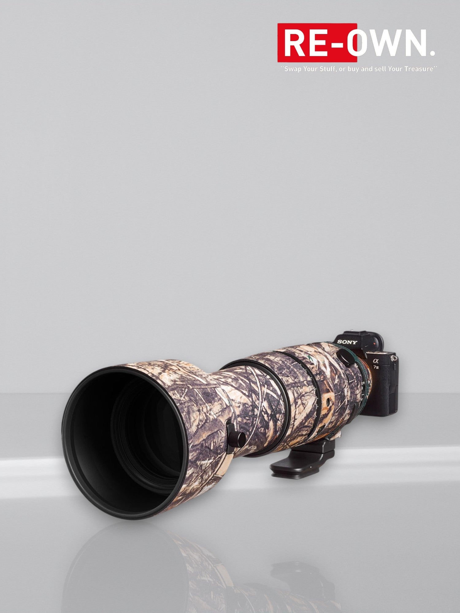 easyCover Lens Oak For Sigma 60-600mm f/4.5-6.3 DG OS HSM Forest Camouflage New