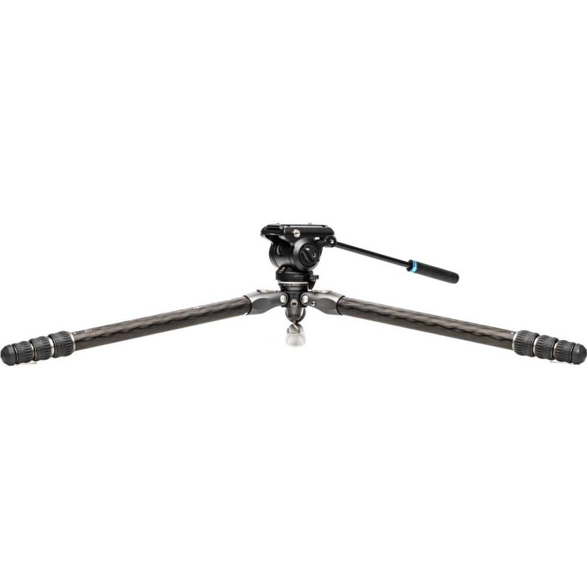 Tortoise Carbon Tripod w/ S4PRO Videokop 34C Leveling Base T