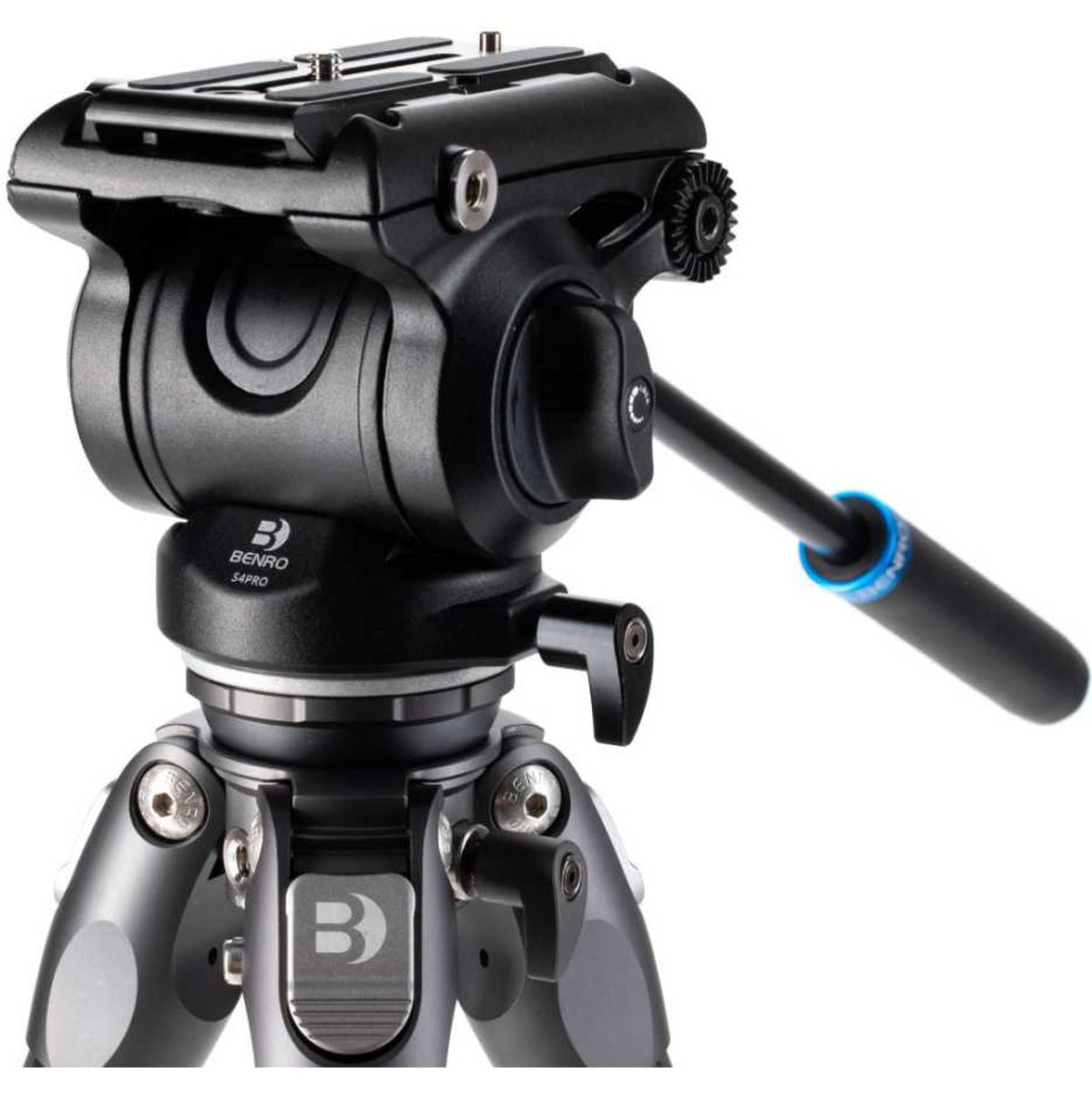 Tortoise Carbon Tripod w/ S4PRO Video Head 34C Leveling Base T